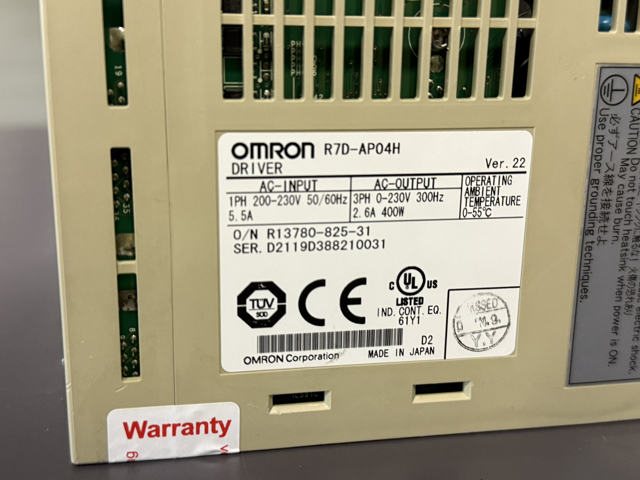 Omron R7D-AP04H und R7D-AP02H Type