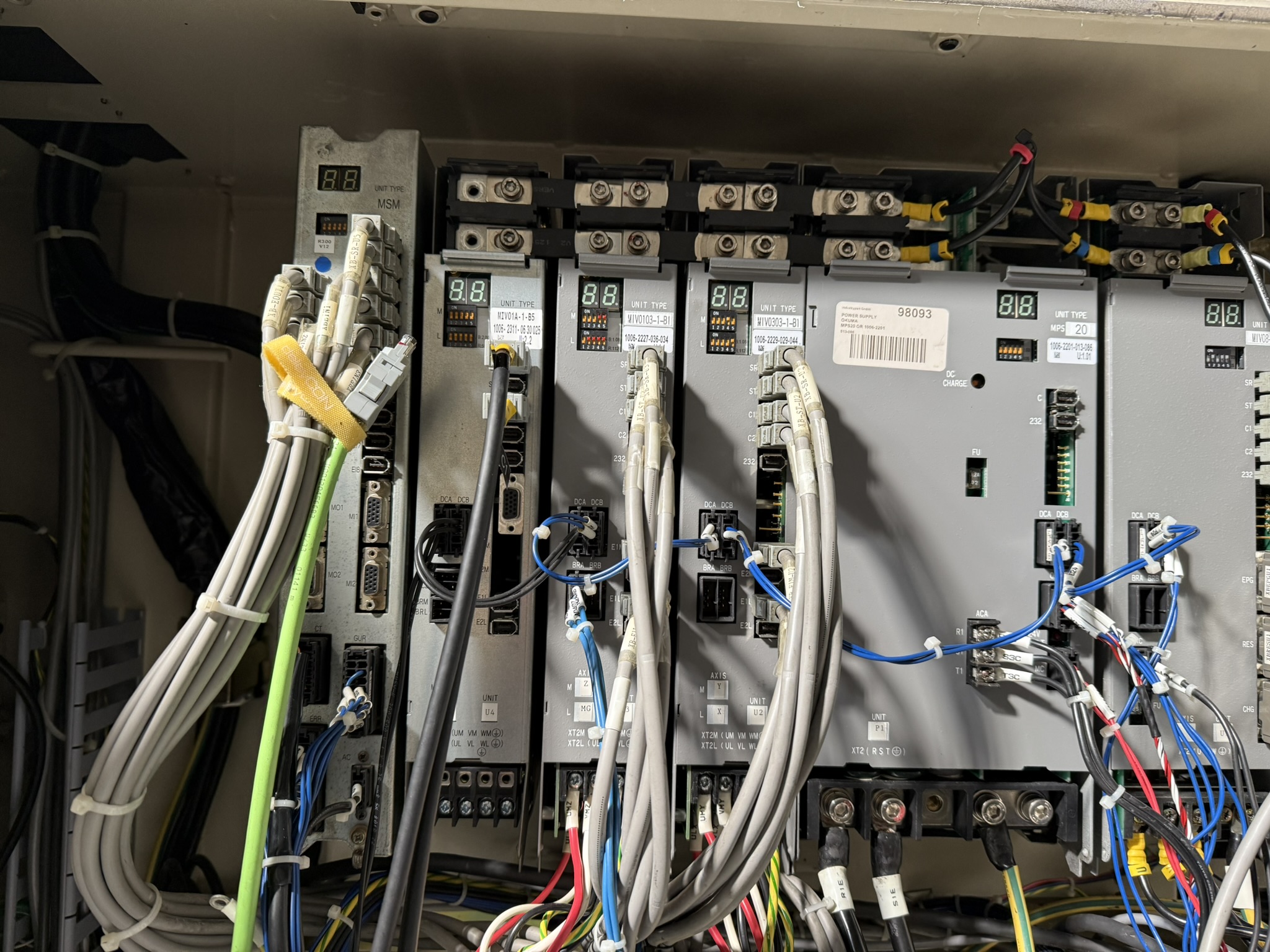  Control system for test machine MX-45V MX-55V Okuma
