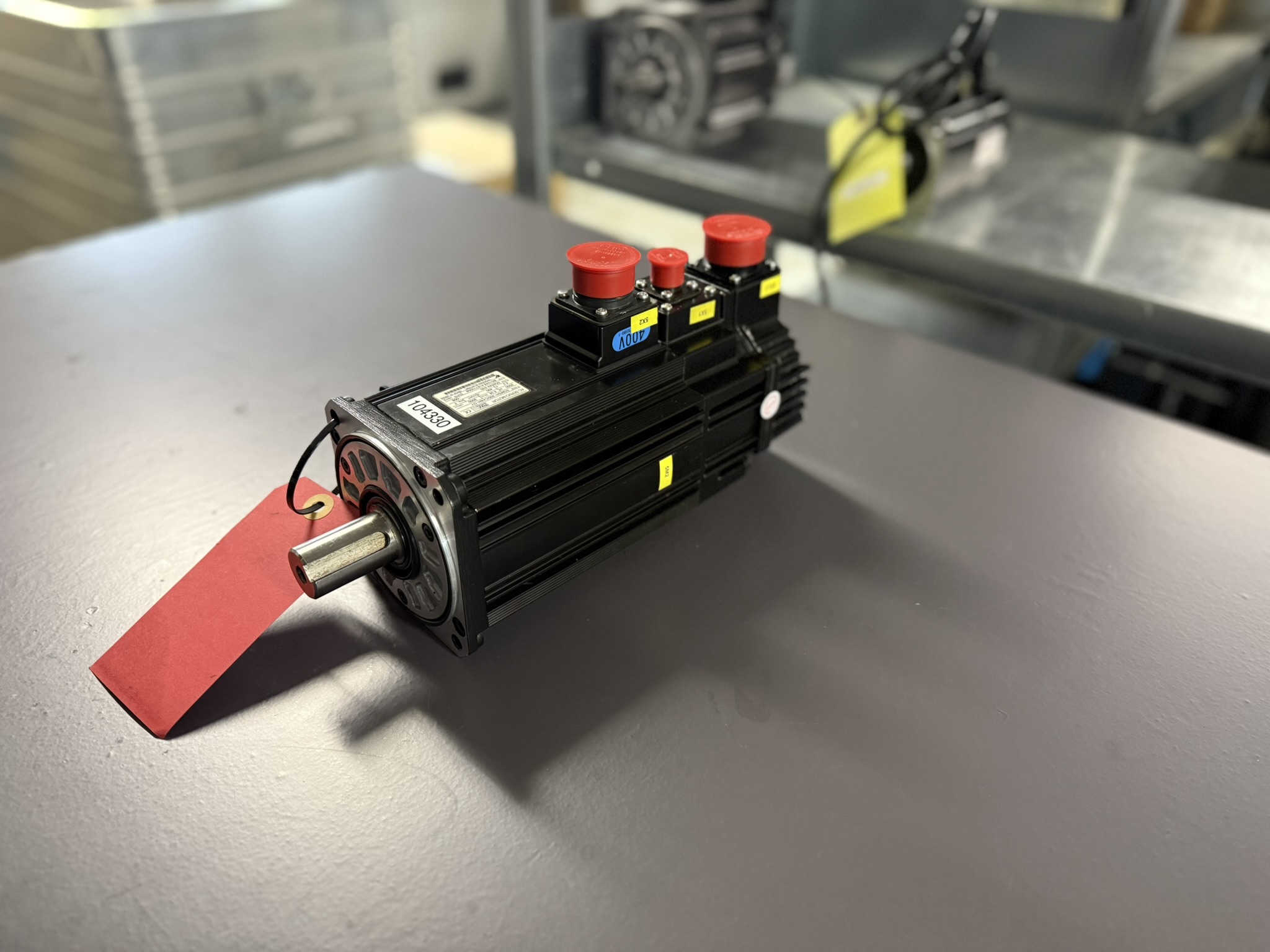 Yaskawa SGMSH-20DCA6H-OY AC Servo Motor Hauptansicht nach der Reparatur 