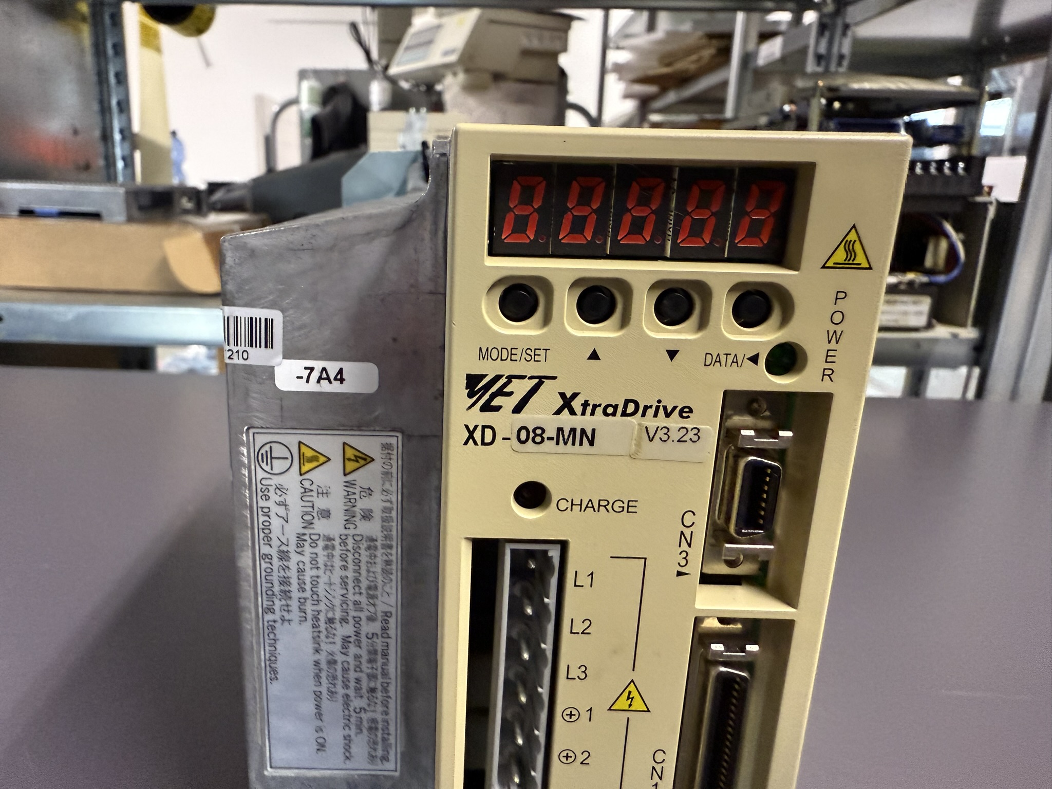 Yaskawa XtraDrive XD-08-MN hauptansicht 1