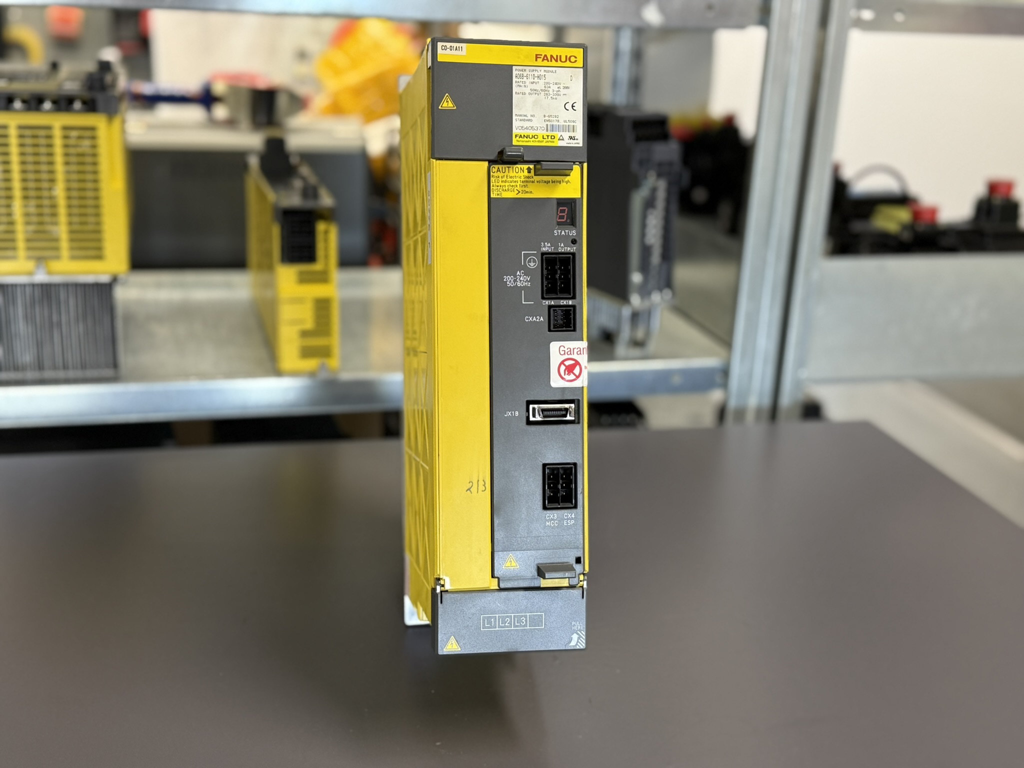 Fanuc A06B-6110-H015 Power Supply Module Hauptansicht