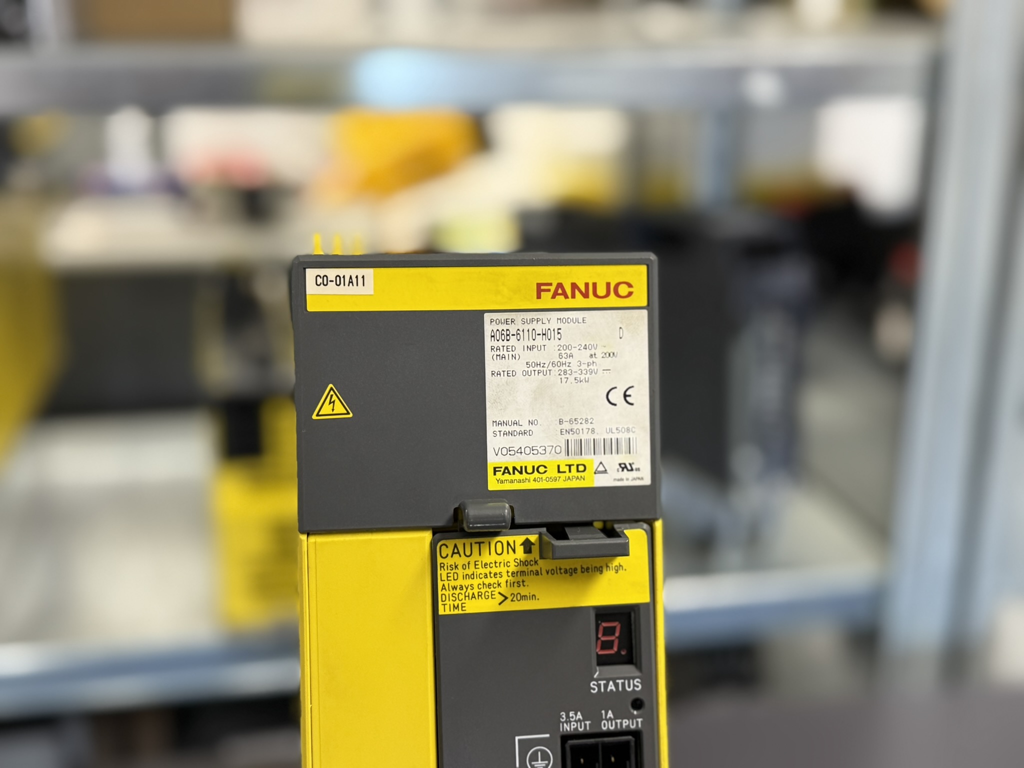 Fanuc A06B-6110-H015 Power Supply Module Typenbezeichnung