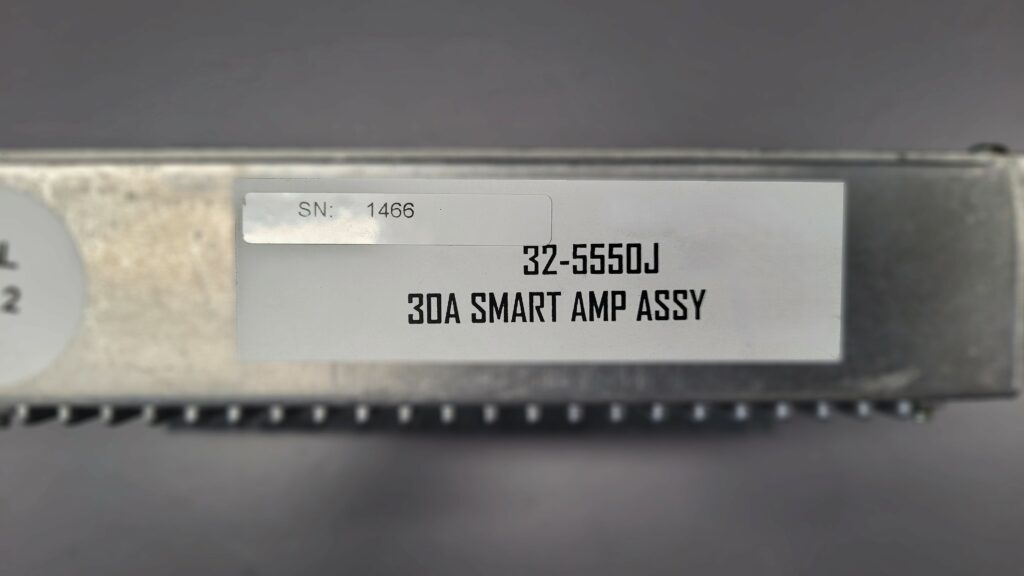 HAAS Servo Drive 30A 93-32-5550J Typenschild