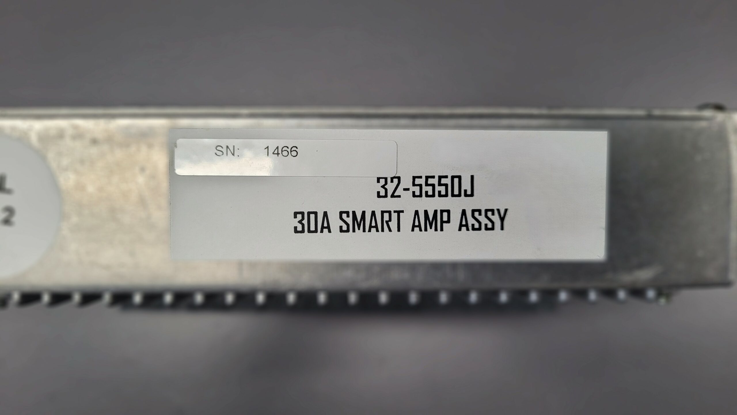 HAAS Servo Drive 30A 93-32-5550J Typenschild