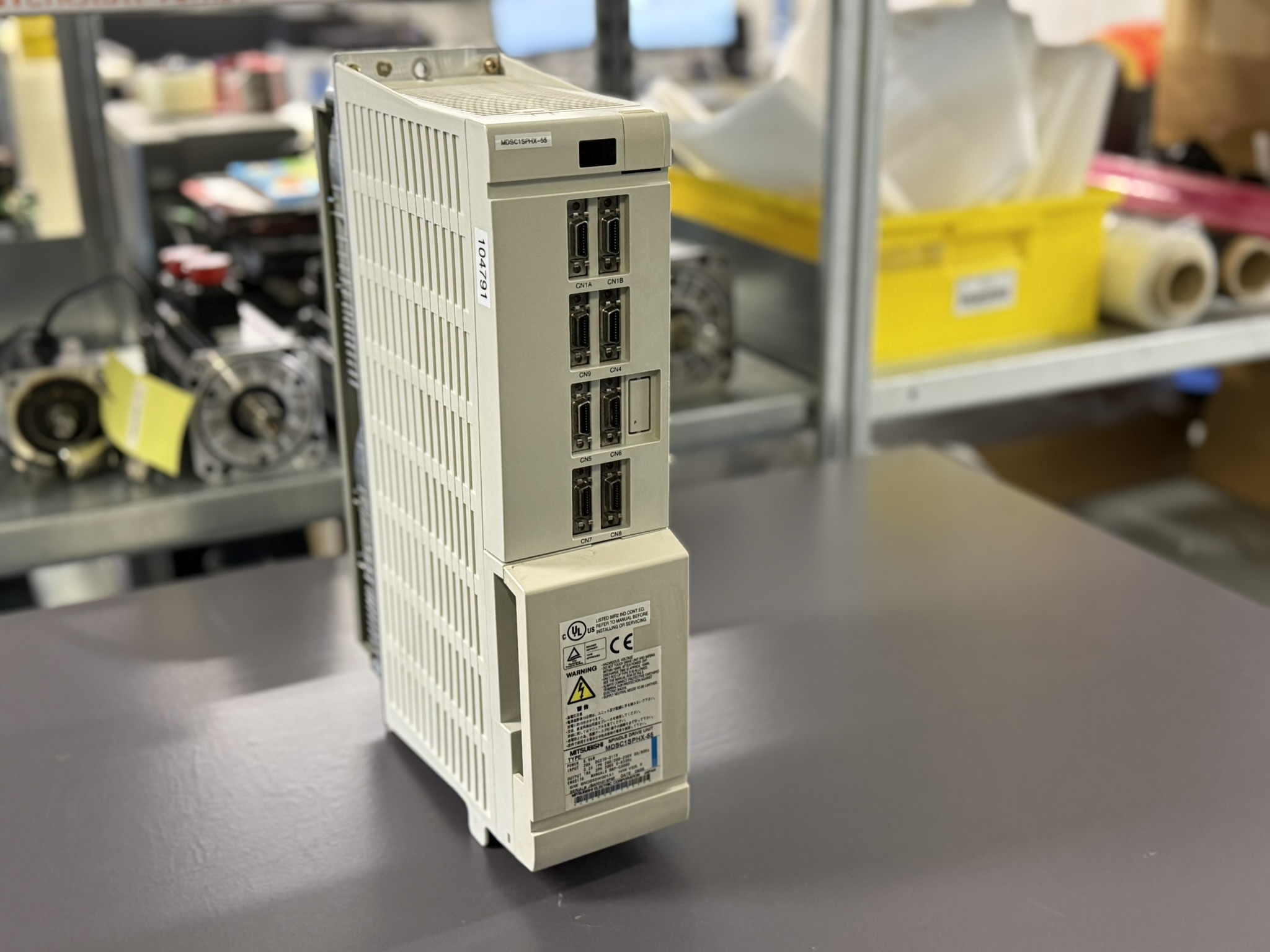 Successful Repair: Mitsubishi MDS-C1-SPHX-55 Spindle Drive with