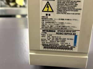 Successful Repair: Mitsubishi MDS-C1-SPHX-55 Spindle Drive with
