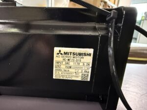 Mitsubishi HC-MF73-S15 AC Servo Motor Typenschild