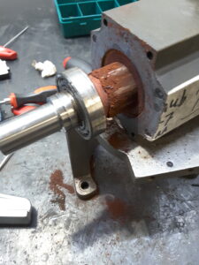 Mitsubishi HC-MF73-S15 AC-Servomotor Defekt am Rotor 2