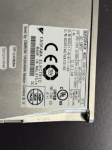 Yaskawa AC Servopack SGDH-02AE-OY Typenschild