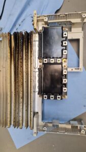 MDS-CH-V2-4535 Mitsubishi Servo AC Drive Lesitungseinheit vor Reparatur