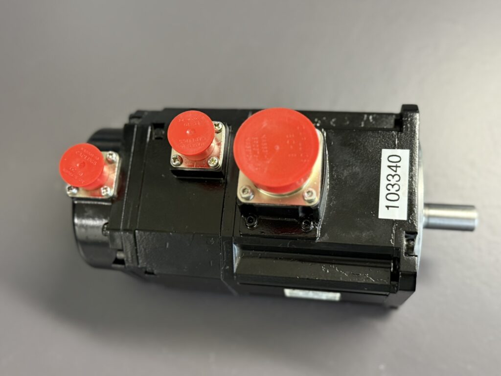 Mitsubishi HF75BS AC Servo Motor Ansicht von oben