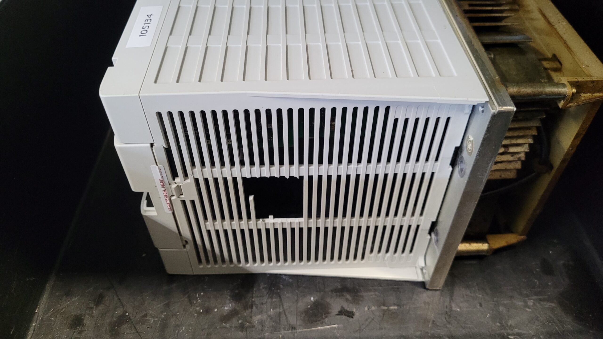 Mitsubishi MDS-C1-SP-220 Spindle Drive Unit Ansicht vor der Reparatur 1