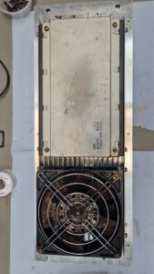 Okuma D6 VACIII Drive Unit Lüfter defekt vor Reparatur
