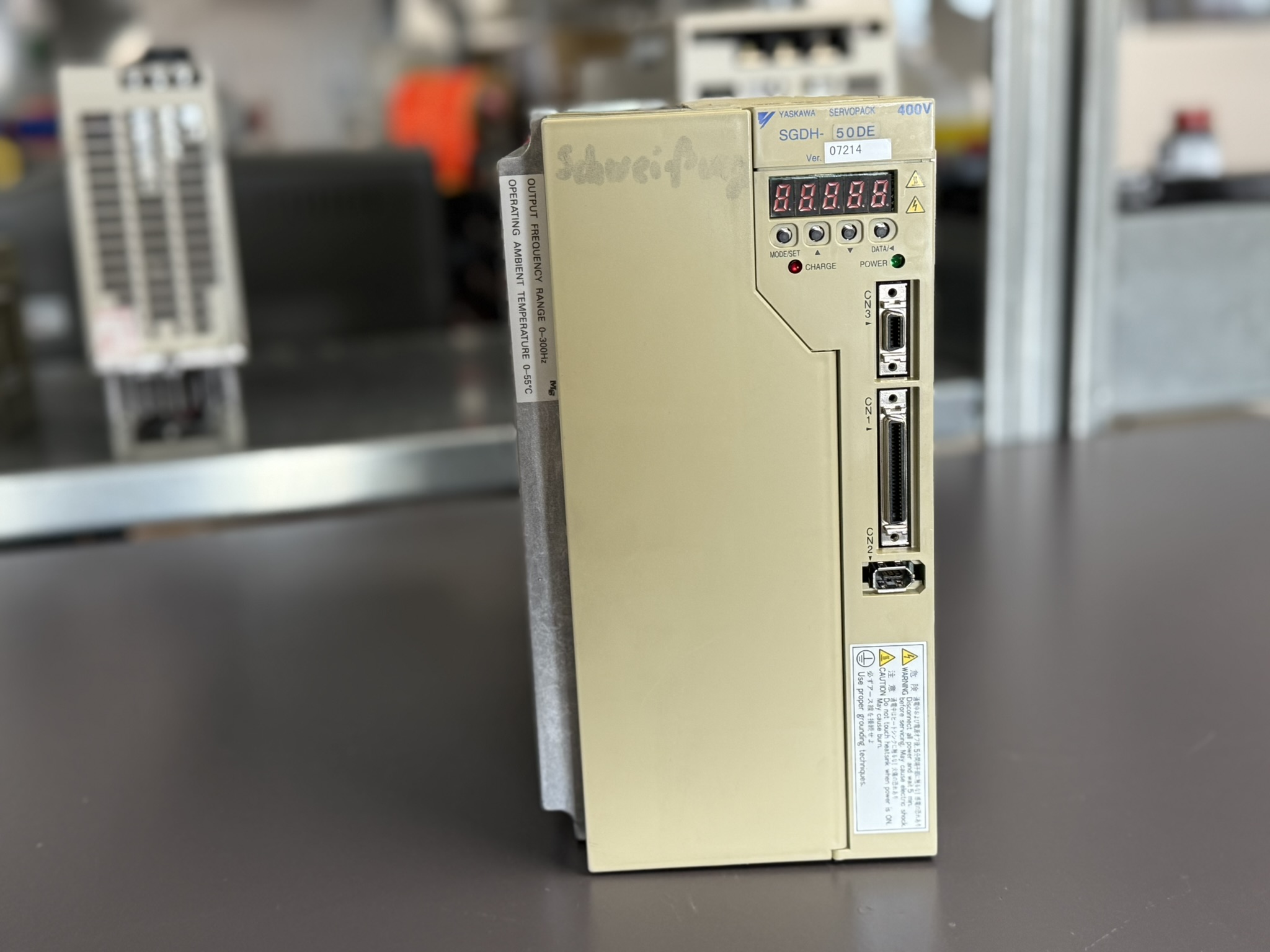 Yaskawa SGDH-50DE AC Servo Drive Frontansicht