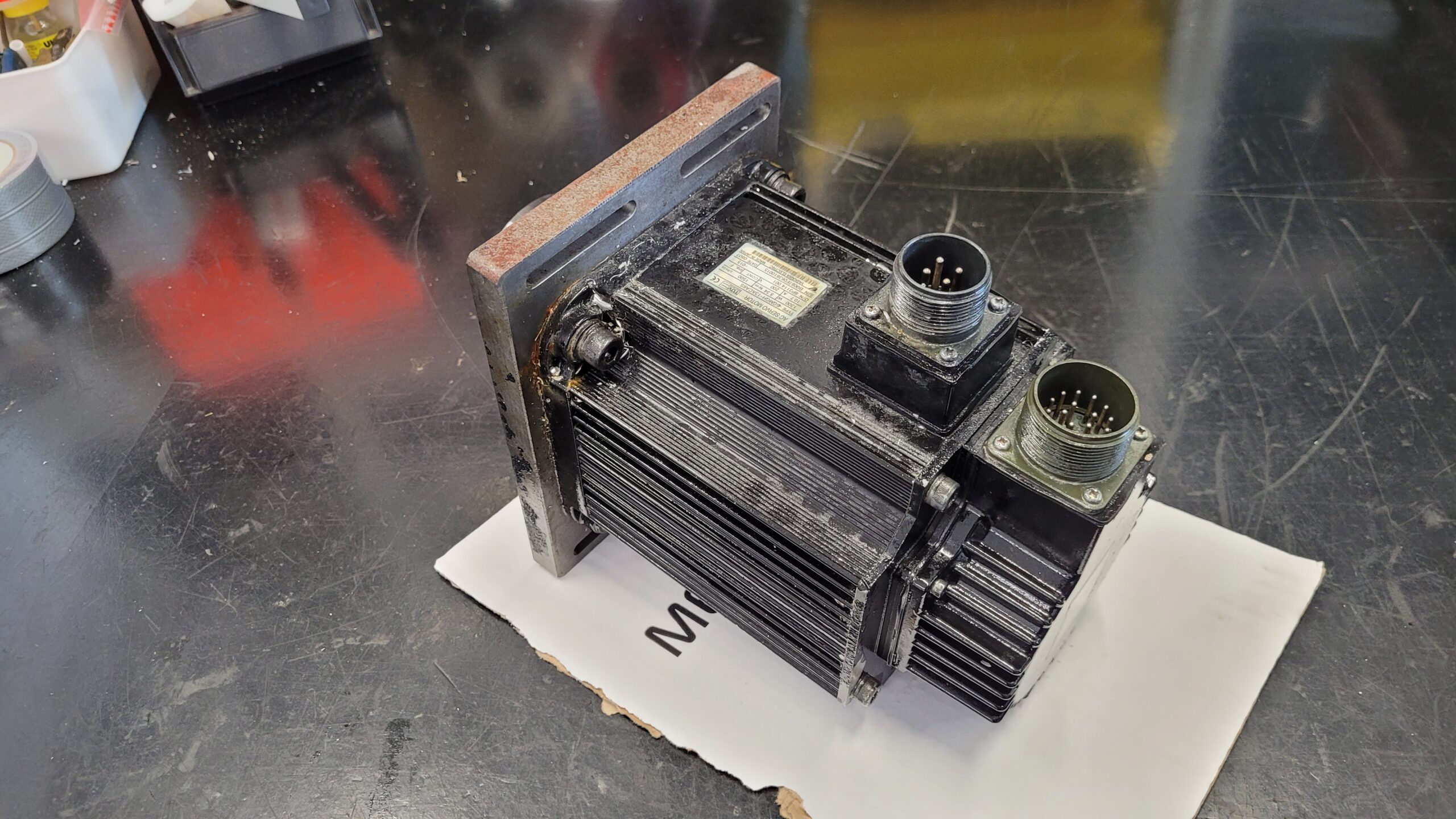 Yaskawa SGMGH-13ACA6S AC Servo Motor vor der Reparatur 2