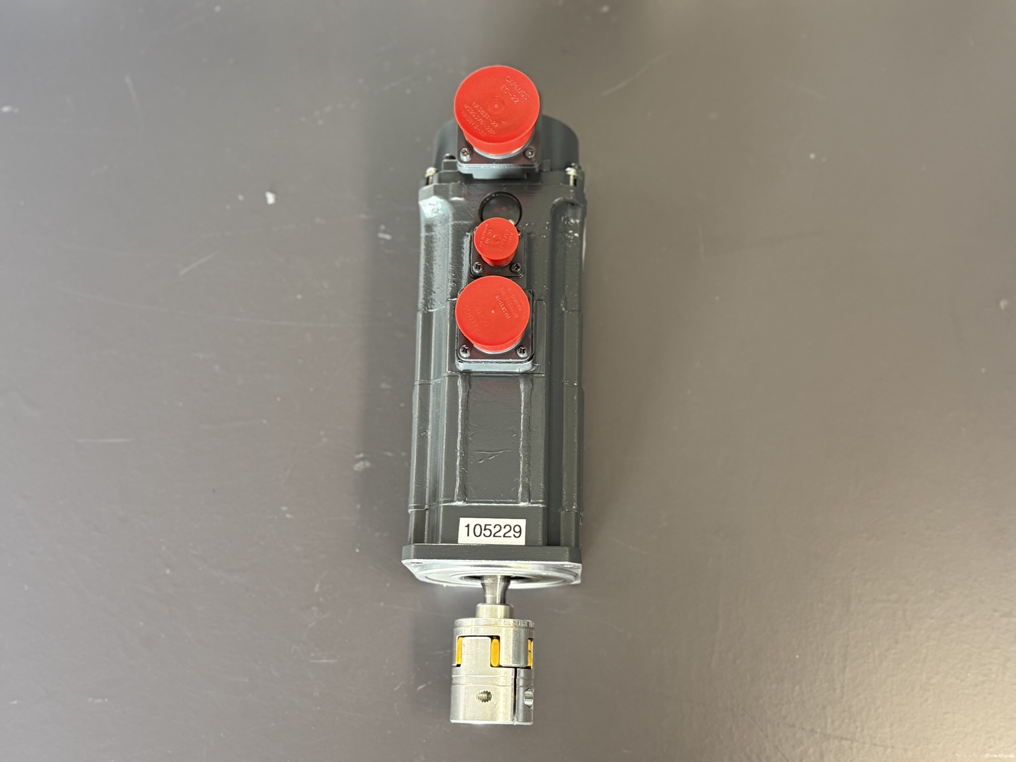 Mitsubishi HA33NCB-TSD5 AC Servo Motor Ansicht von oben