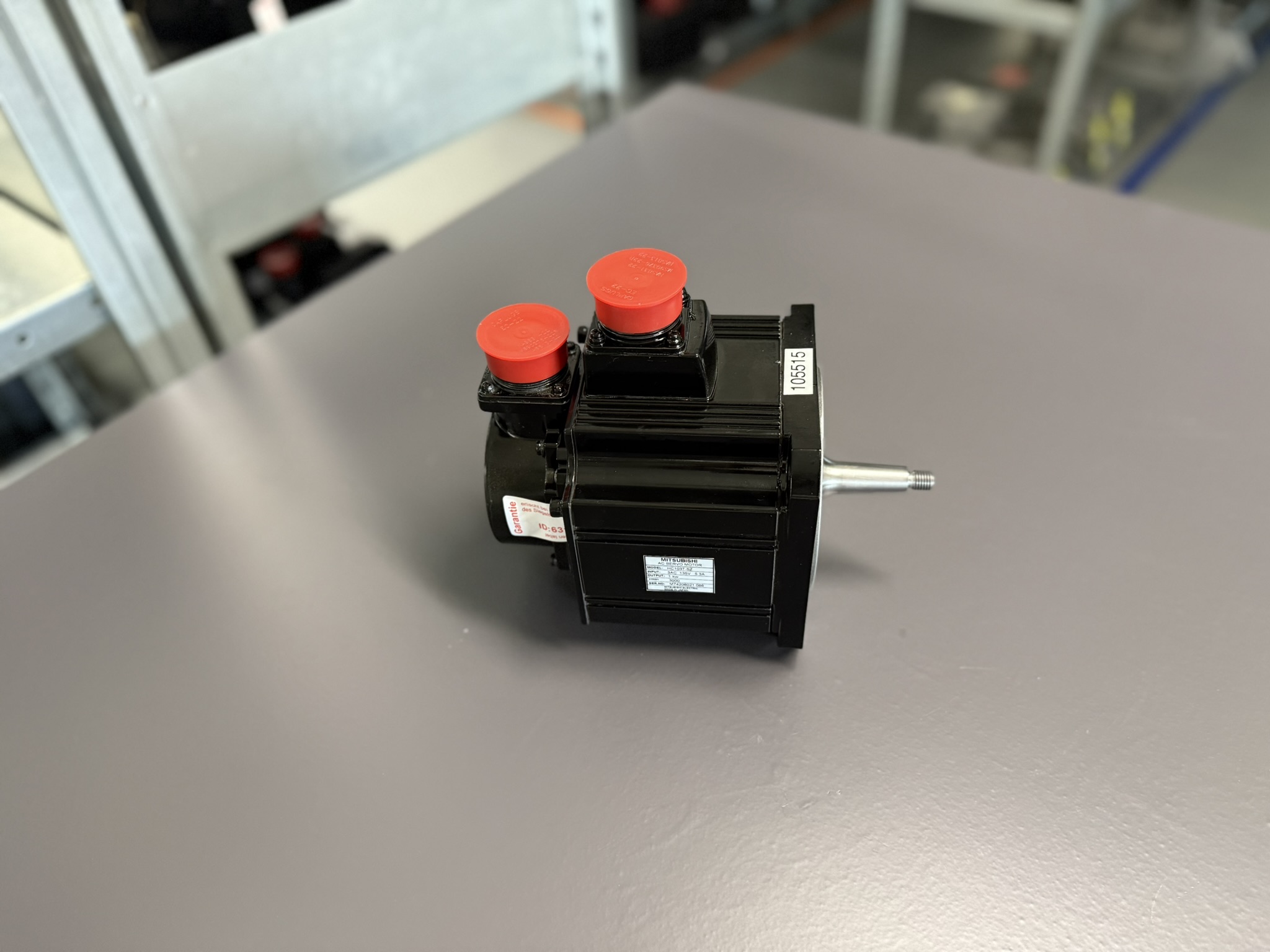 Mitsubishi HC103T-SZ or HC103T-A42 AC Servo Motor Seite 2