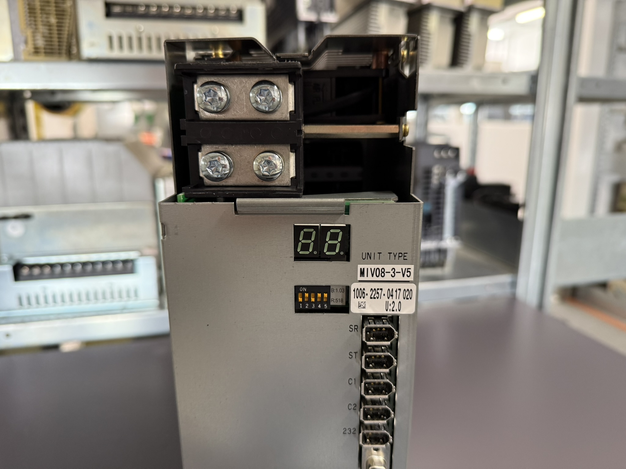 Okuma MIV08-3-V5 1006-2257 Spindle Drive Unit Typenschild