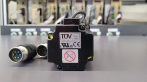 Yaskawa AC Servo Motor SGMAH-04A1A21D Ansicht von hinten