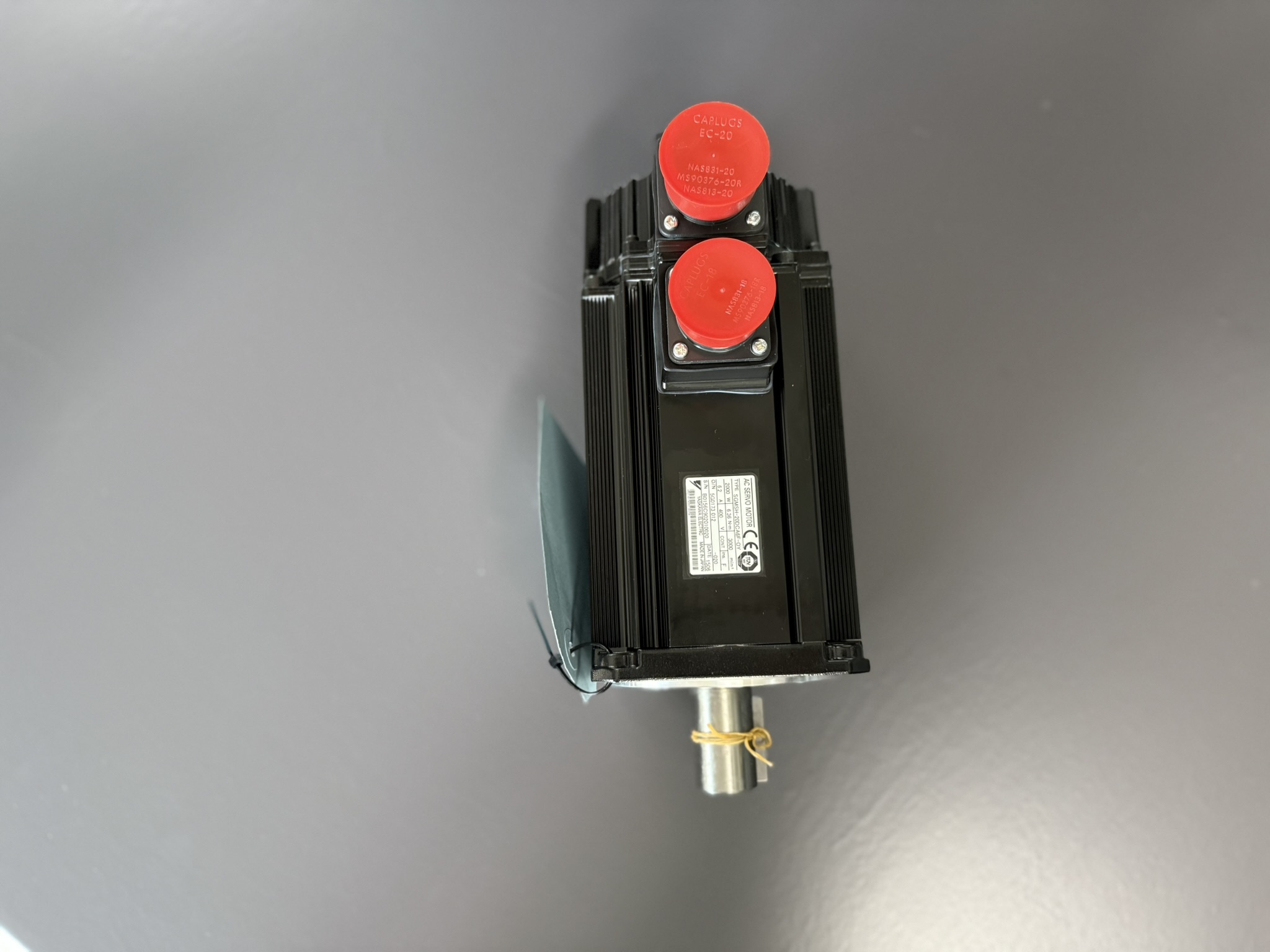 Yaskawa SGMSH-20DCA6F-OY AC Servo Motor Ansicht von oben