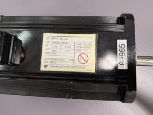 Yaskawa USAGED-09A22T Servo Motor mit Encoder UTOPH-81AVF Typenschild