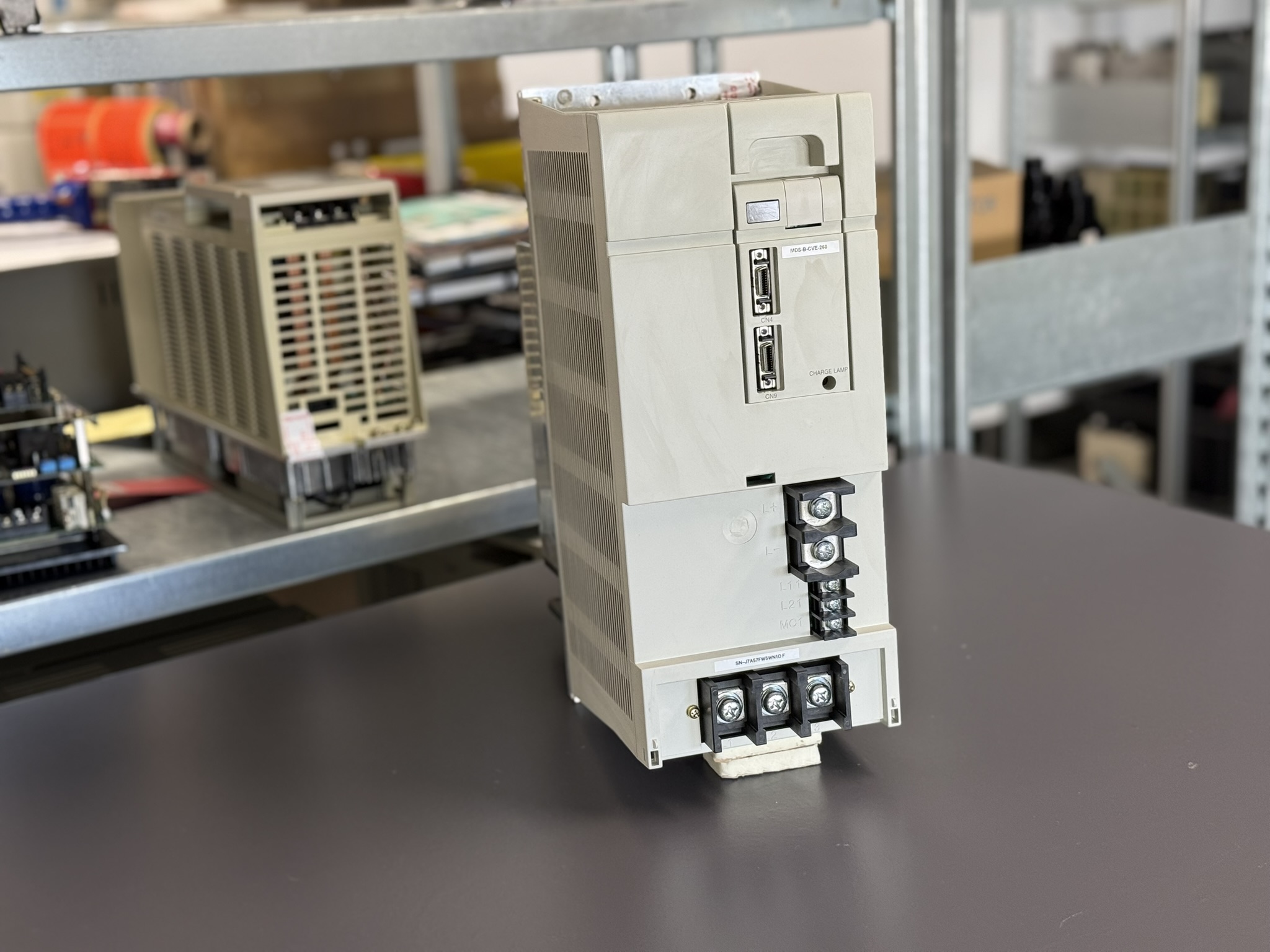 Alarm 01 at higher load a real-life case Mitsubishi MDS-B-CVE-260