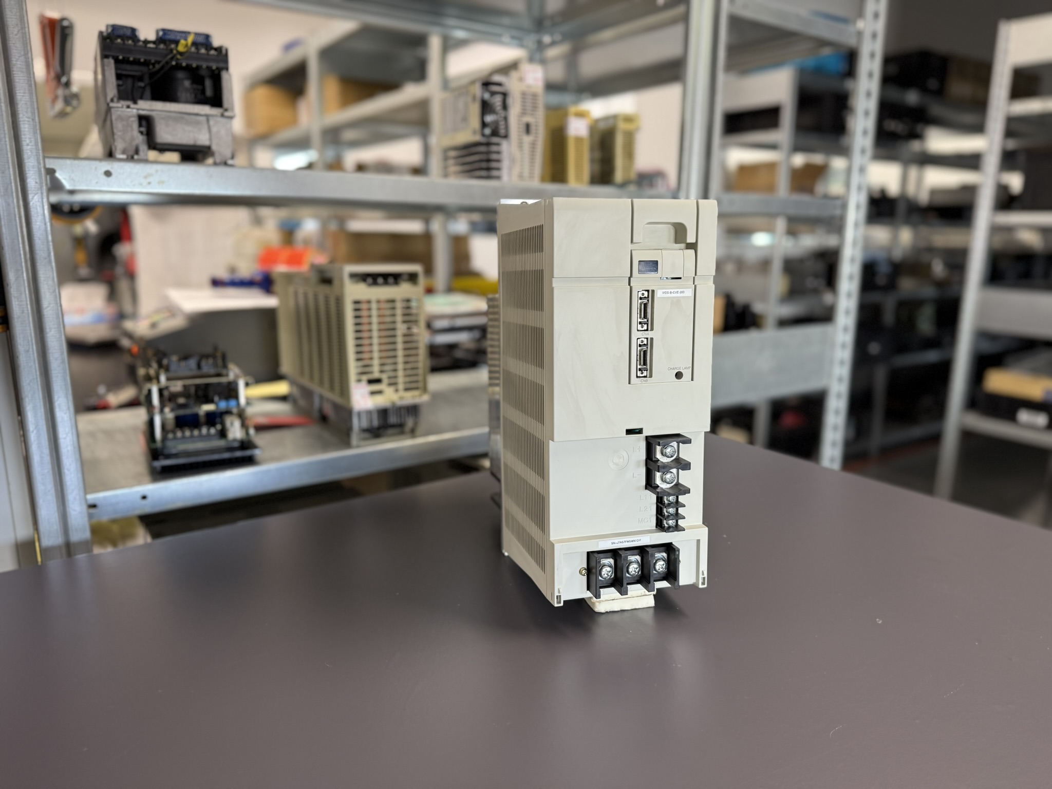 Alarm 01 at higher load a real-life case Mitsubishi MDS-B-CVE-260