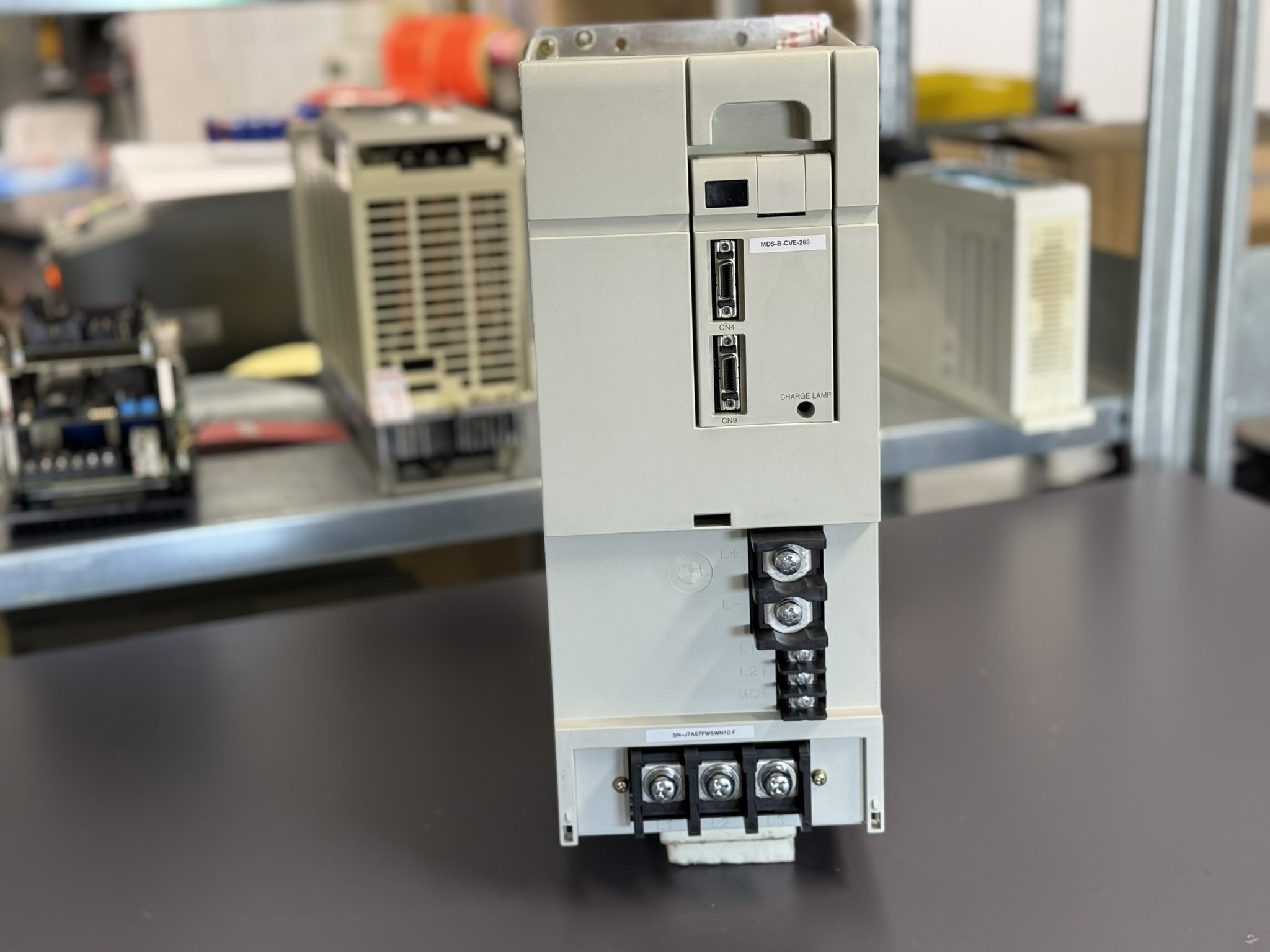 Alarm 01 at higher load a real-life case Mitsubishi MDS-B-CVE-260