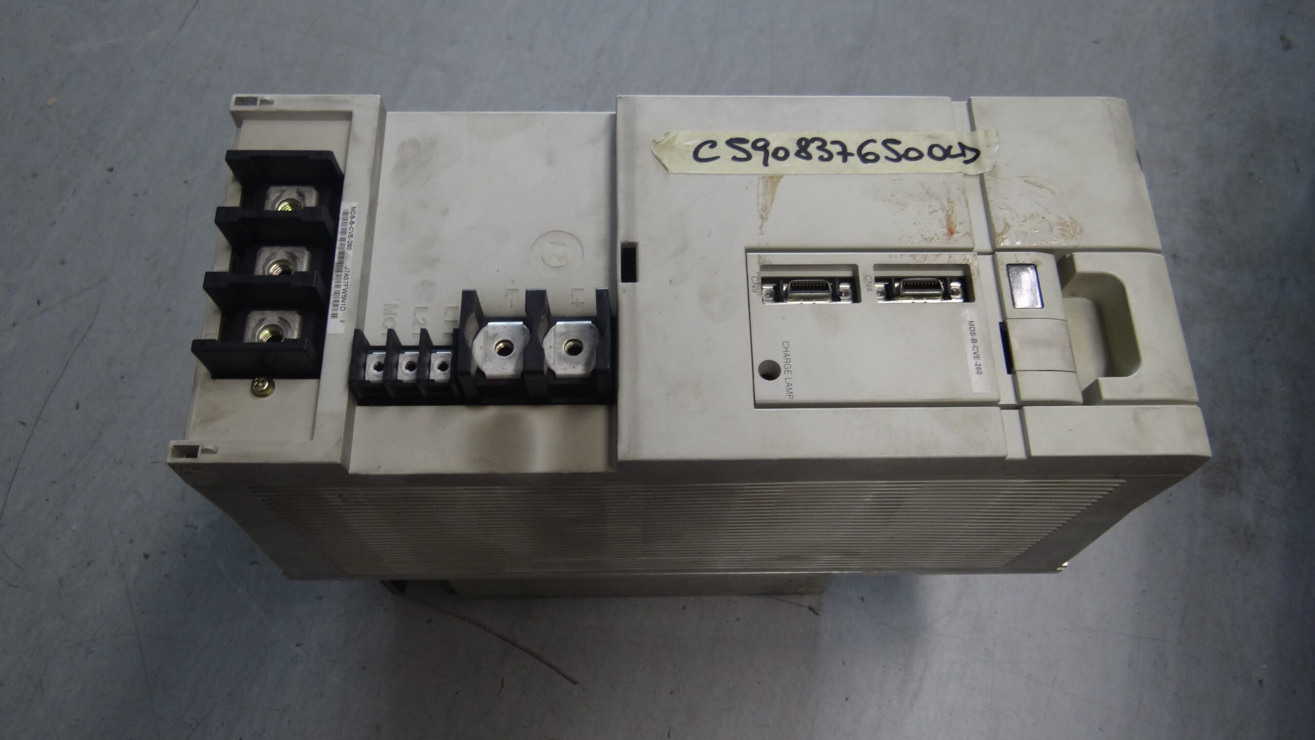 Alarm 01 at higher load a real-life case Mitsubishi MDS-B-CVE-260