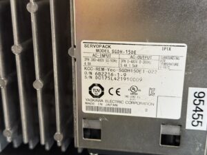 Yaskawa SGDH-15DE AC ServoPack Typenschild