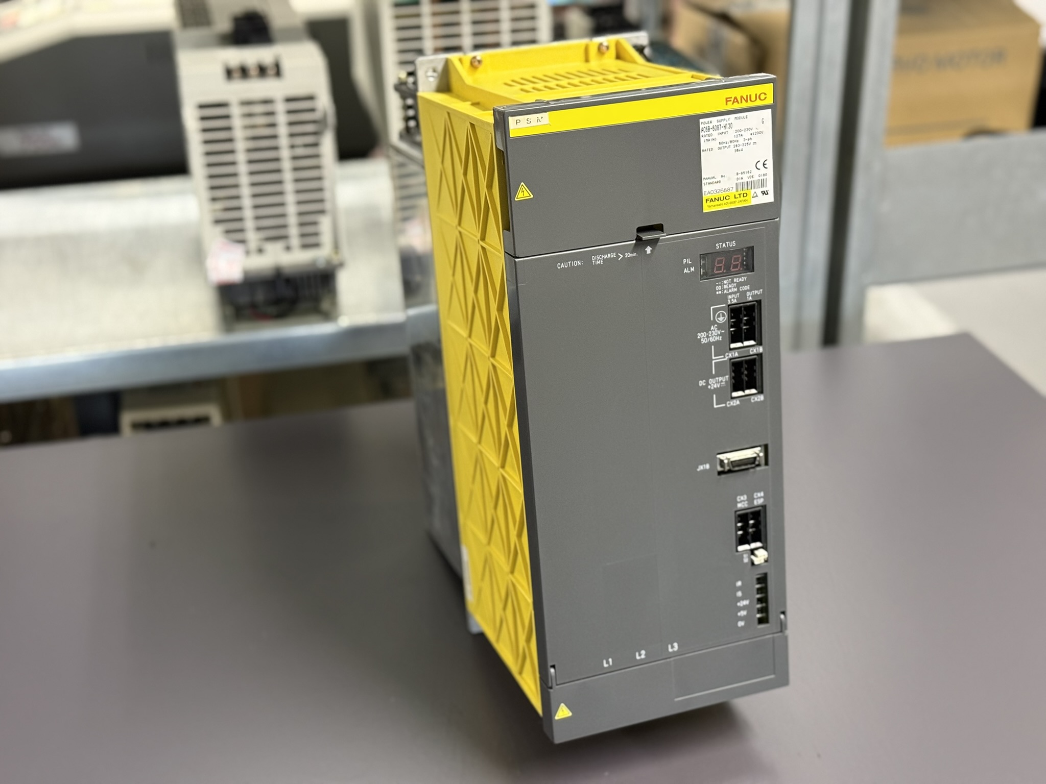 Fanuc A06B-6087-H130 Power Supply Module hauptbild