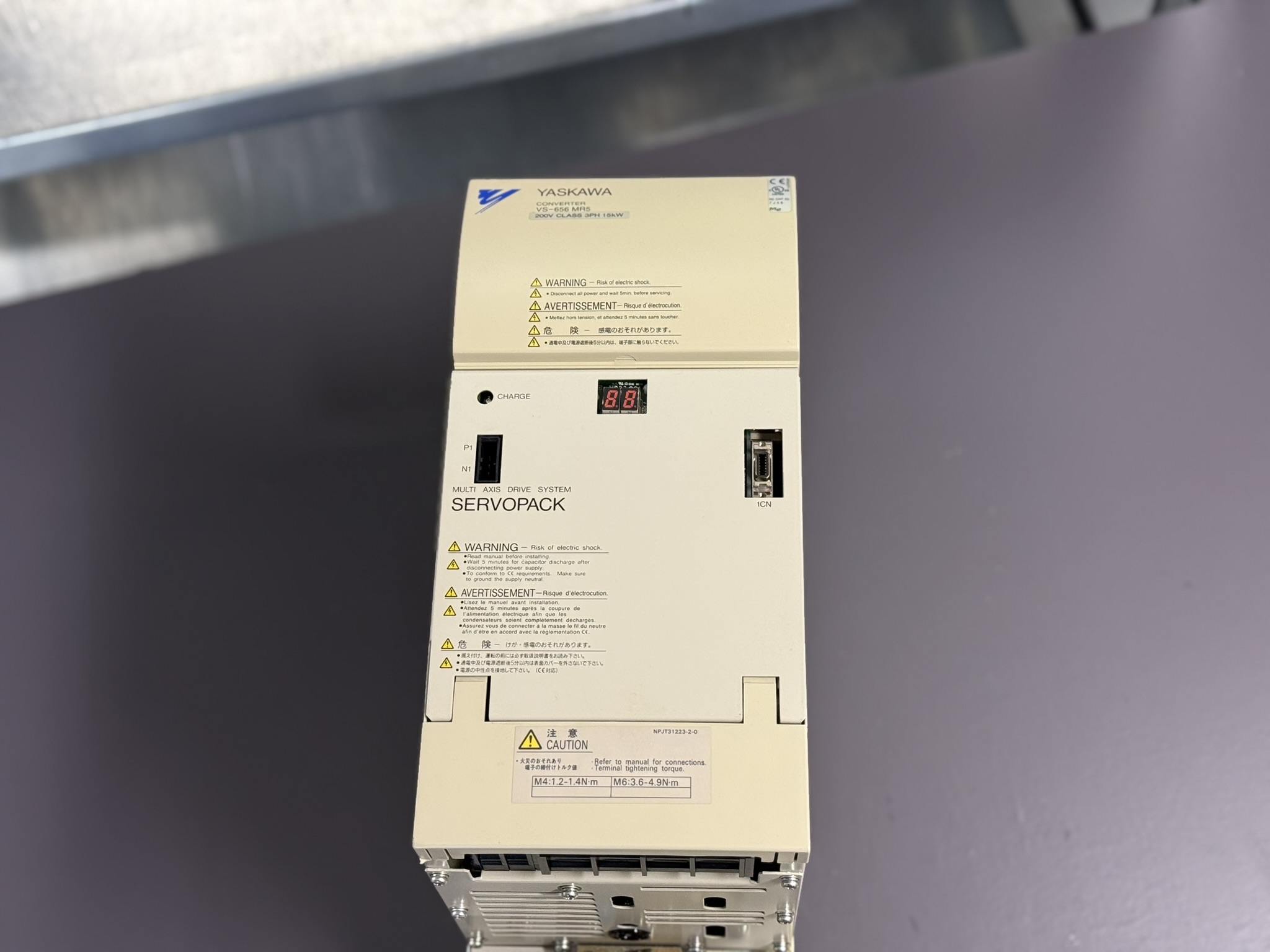 Yaskawa Converter CIMR-MR5N2015 Seite 4