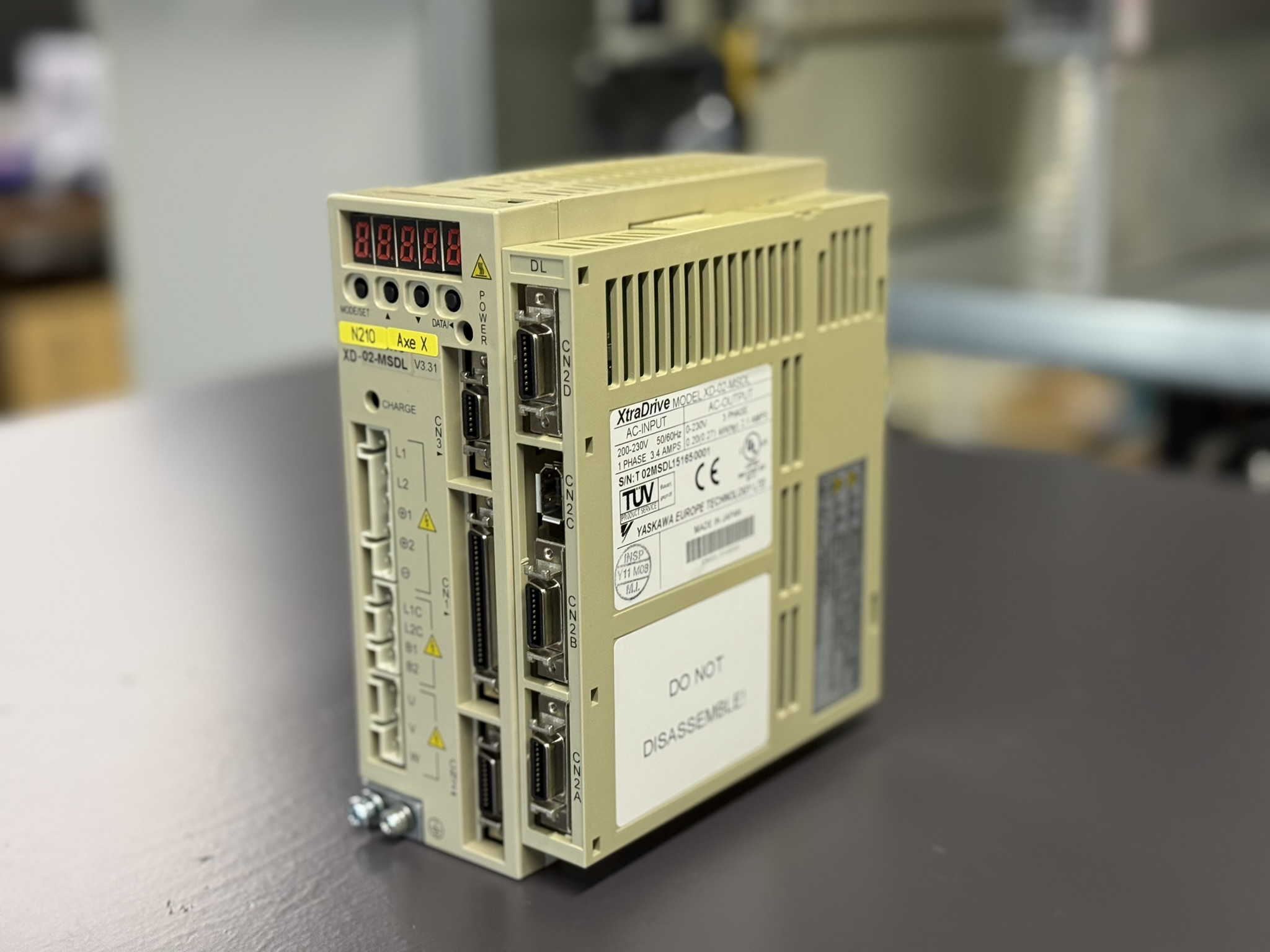 Yaskawa XtraDrive XD-02-MSDL Servopack Seite 3