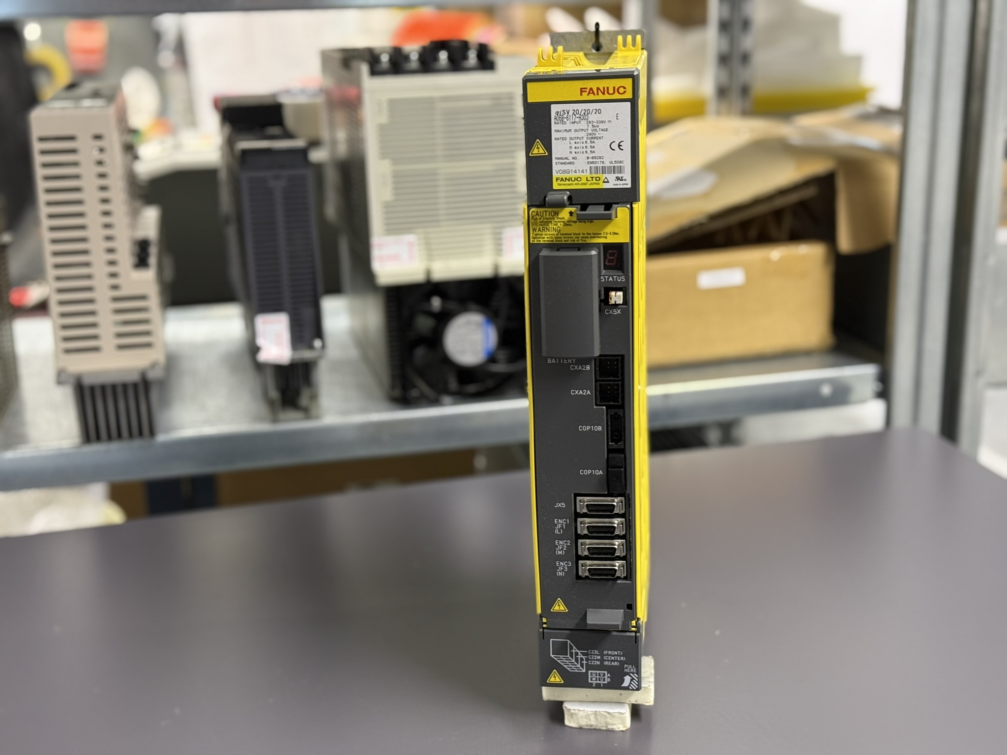 Fanuc A06B-6117-H303 Servo Drive Unit Front 2