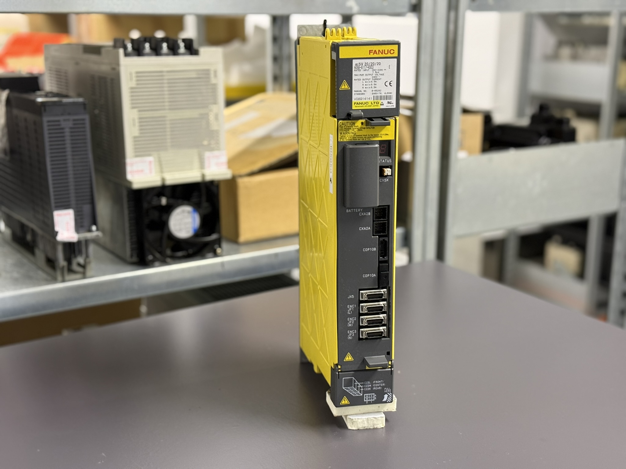 Fanuc A06B-6117-H303 Servo Drive Unit Front