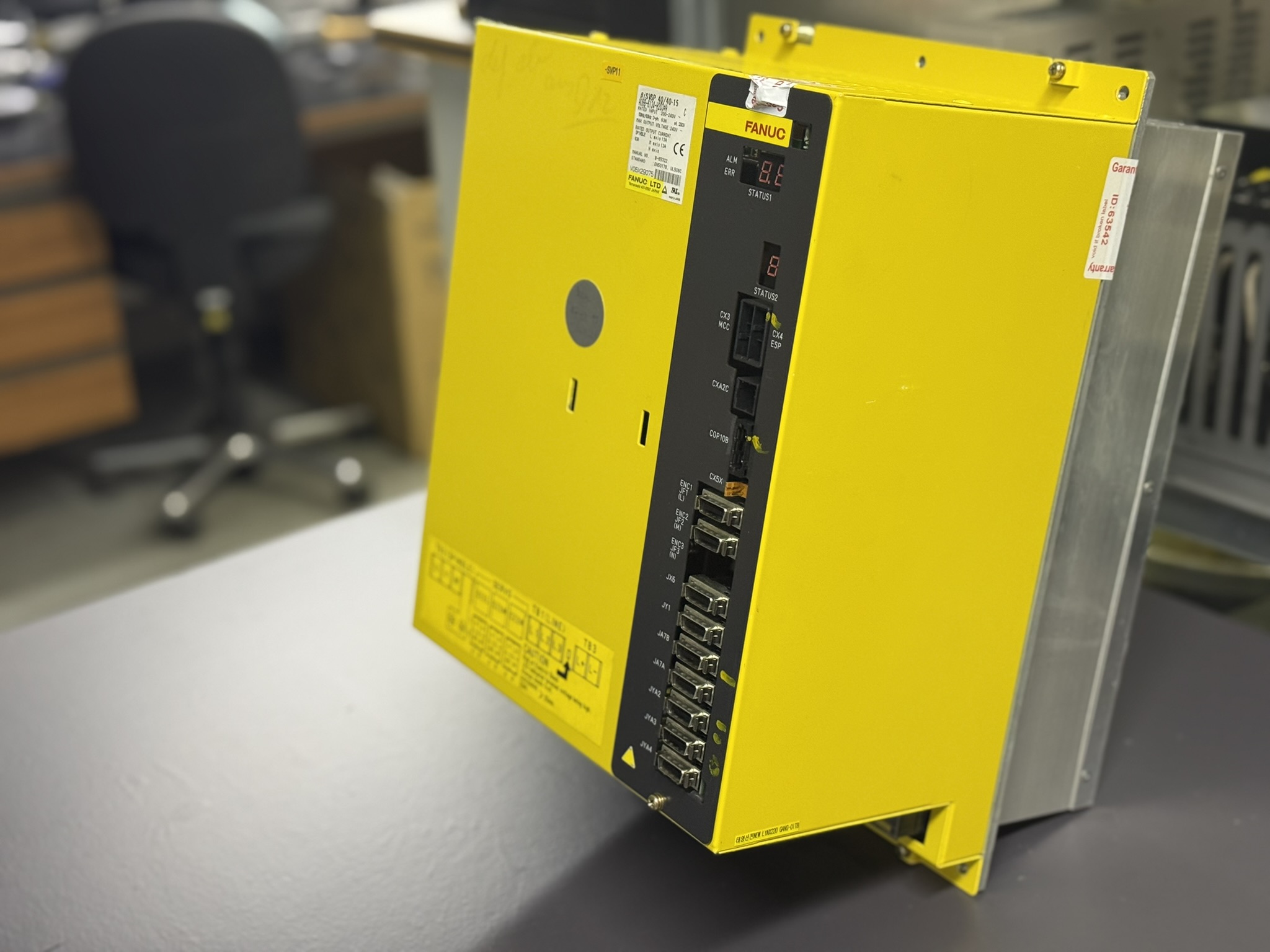 Fanuc A06B-6134-H203#A AC Spindle Servo Module Seite 2