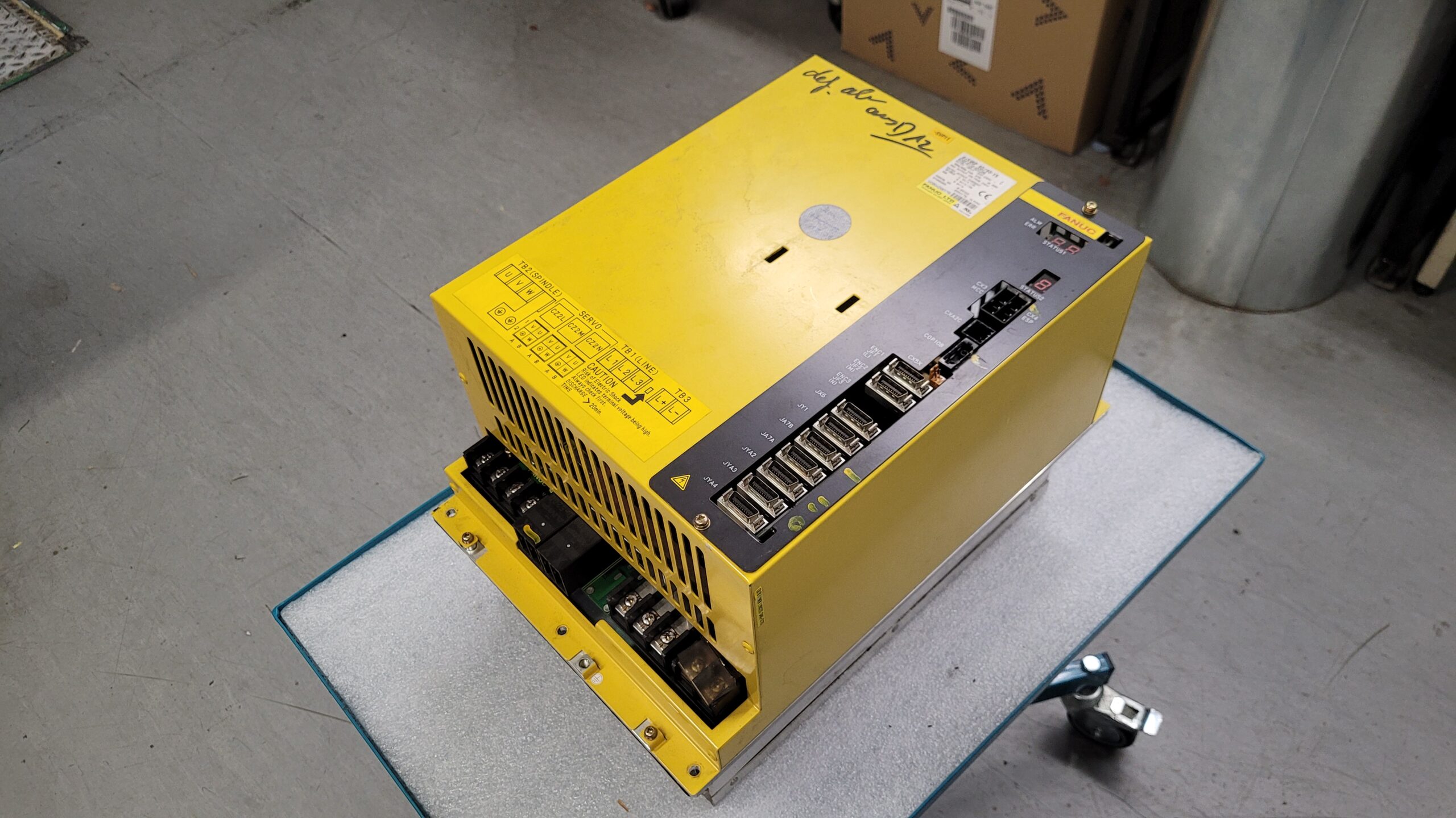 Fanuc A06B-6134-H203#A AC Spindle Servo Module vor der Reparatur