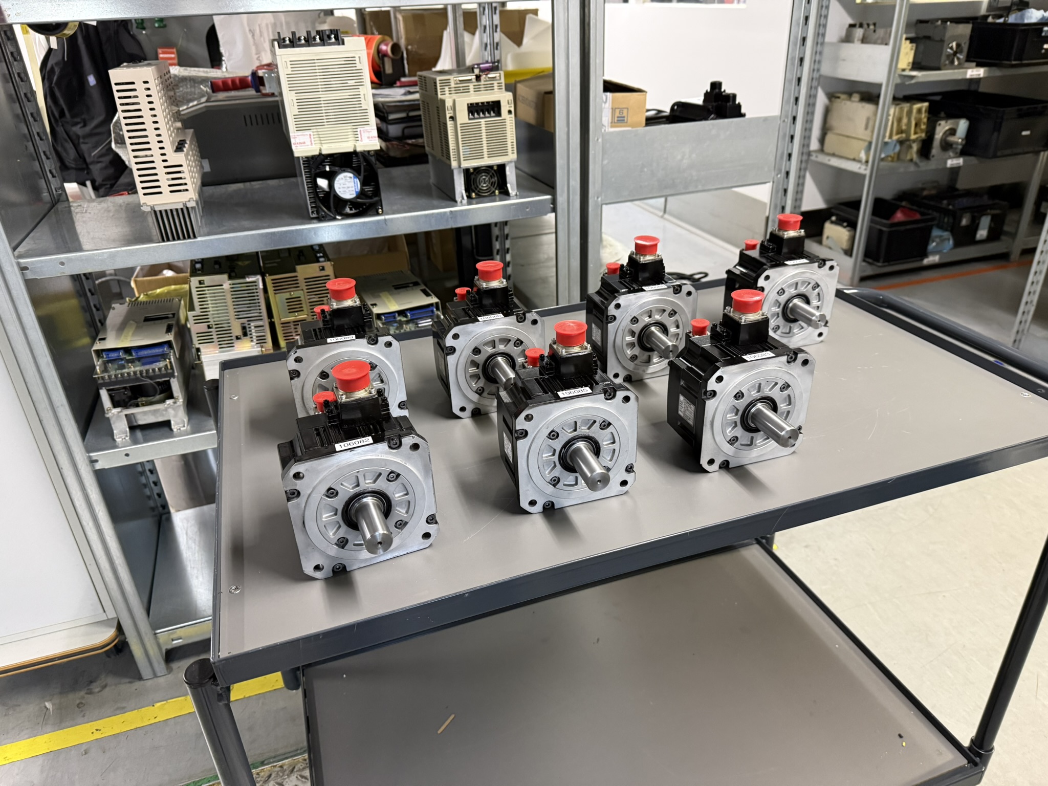 Mitsubishi AC Servo Motor HF-H104S-A51 rem HF-H54S-A51 mehrere Motoren