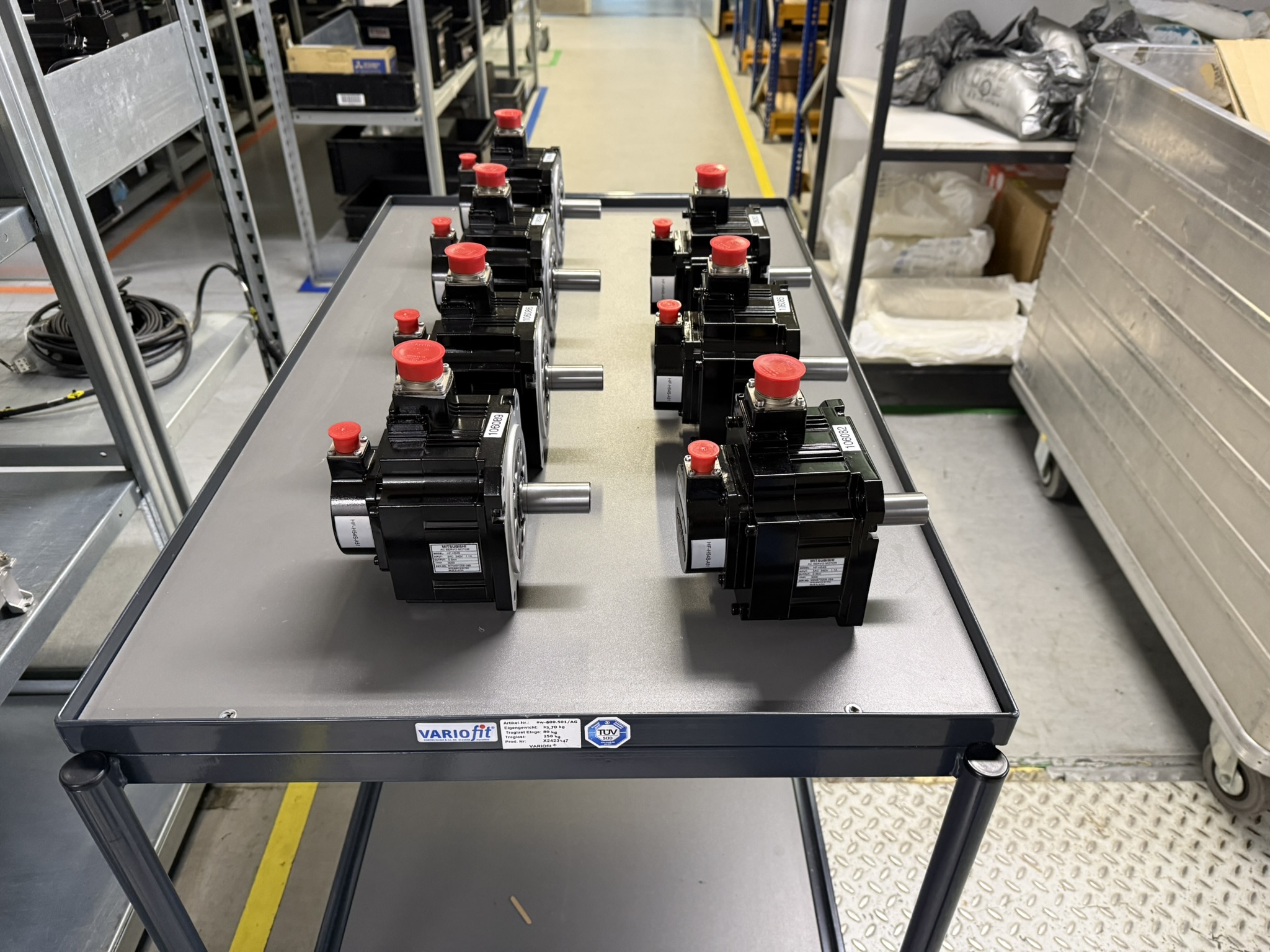 Mitsubishi AC Servo Motor HF-H54S rem HF-H54S-A51 mehrere Motoren