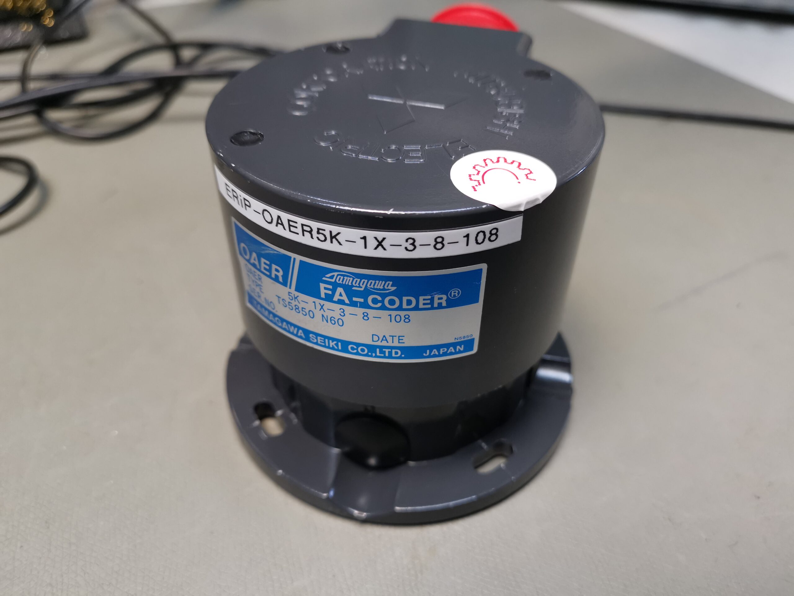 OAER5K-1X-3-8-108 or OAER-5K-1X-3-8-108 Tamagawa Mitsubishi Encoder nach der Reparatur