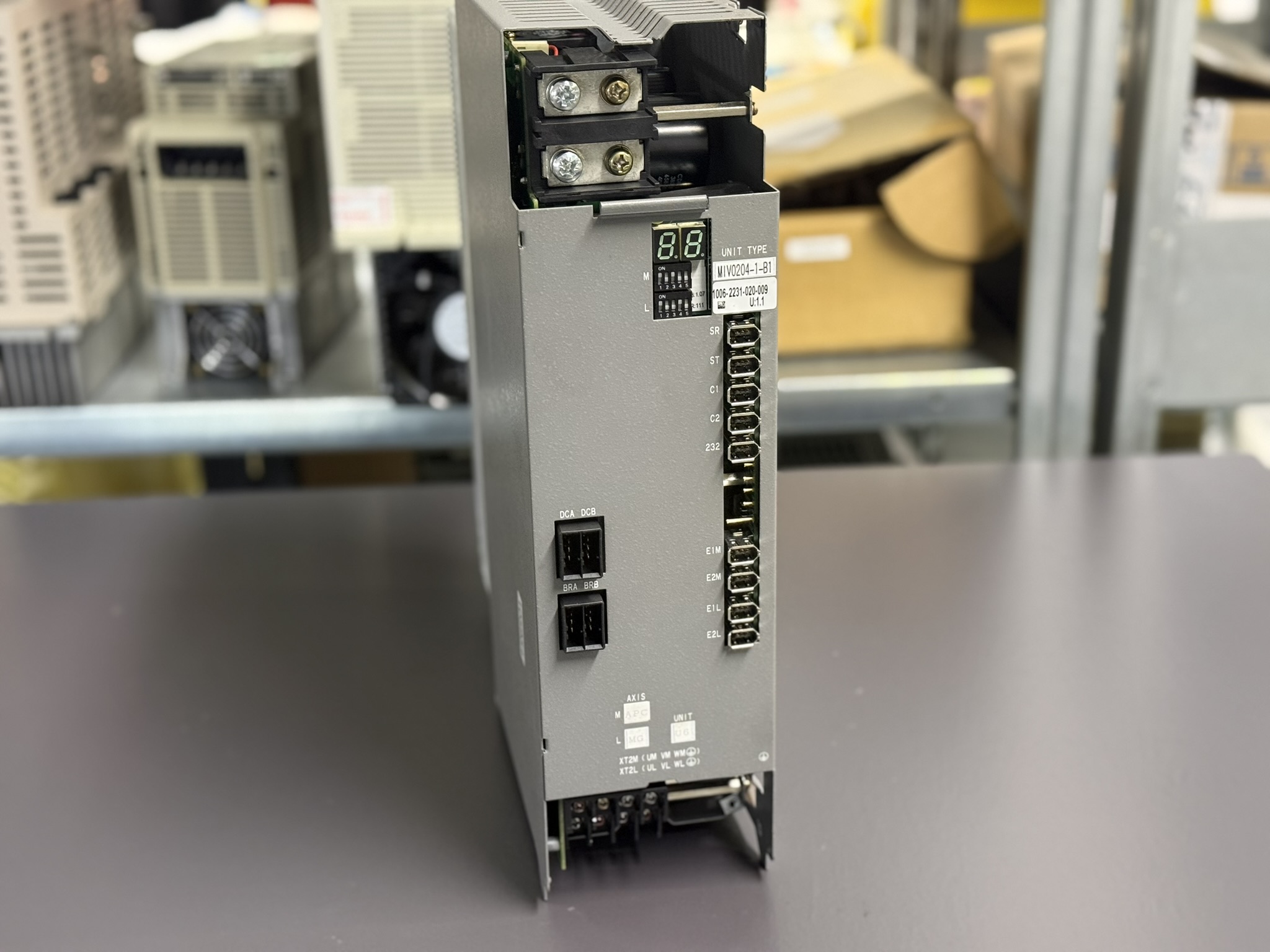 Okuma MIV0204-1-B1 Servo Drive Unit Front