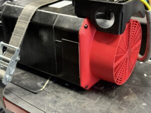 Fanuc Alpha 22 AC Spindle Motor A06B-0859-B100 Ansicht hinten