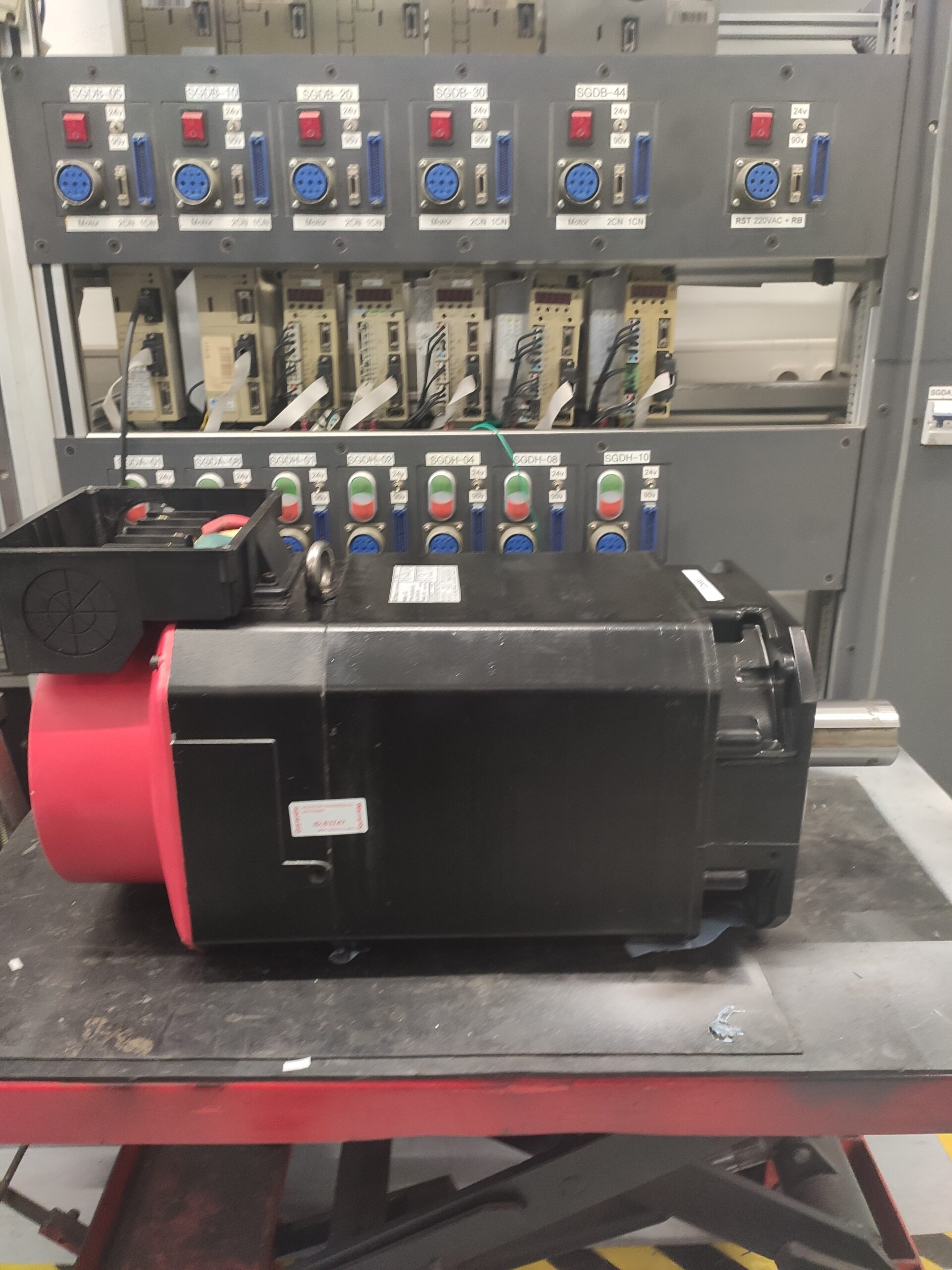 Fanuc Alpha 22 AC Spindle Motor A06B-0859-B100 nach der Reparatur