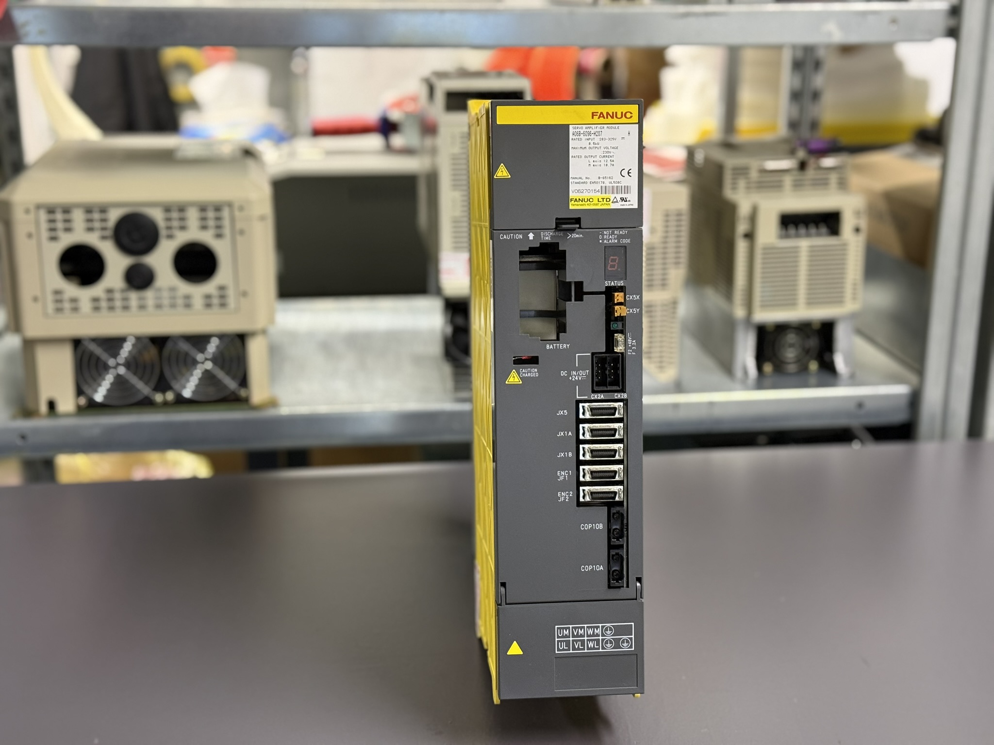 Fanuc Servo Amplifier A06B-6096-H207 Front
