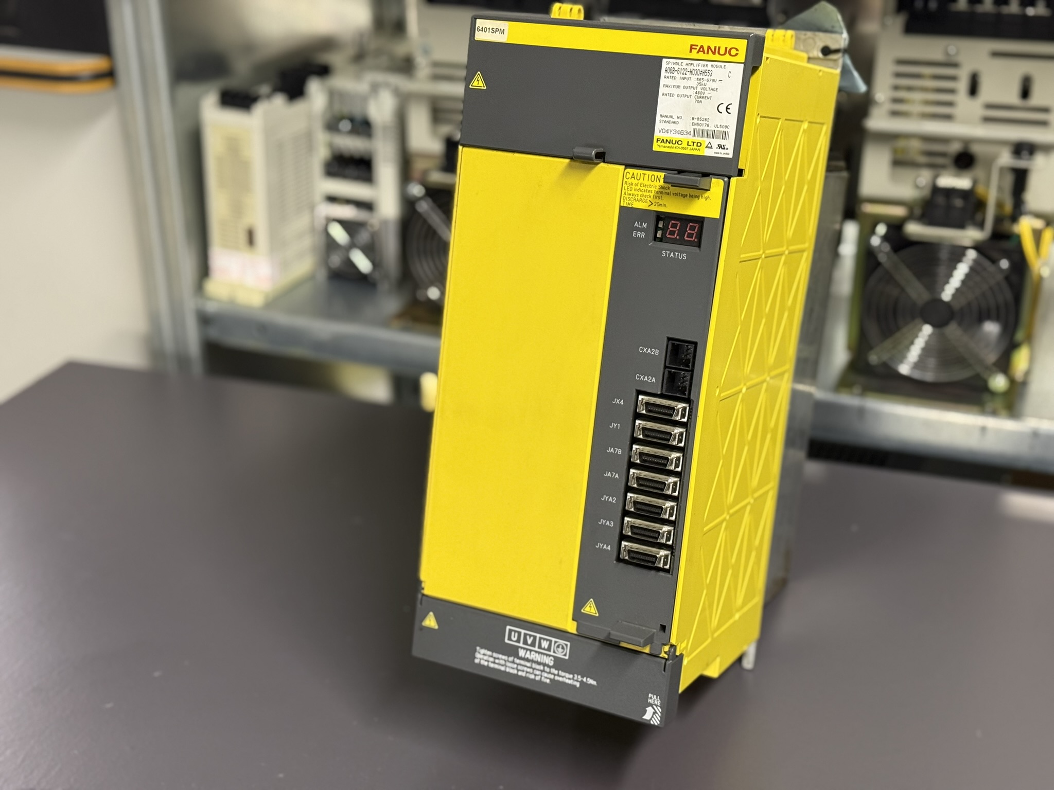 Fanuc Spindle Amplifier A06B-6122-H030#553 Seite 1