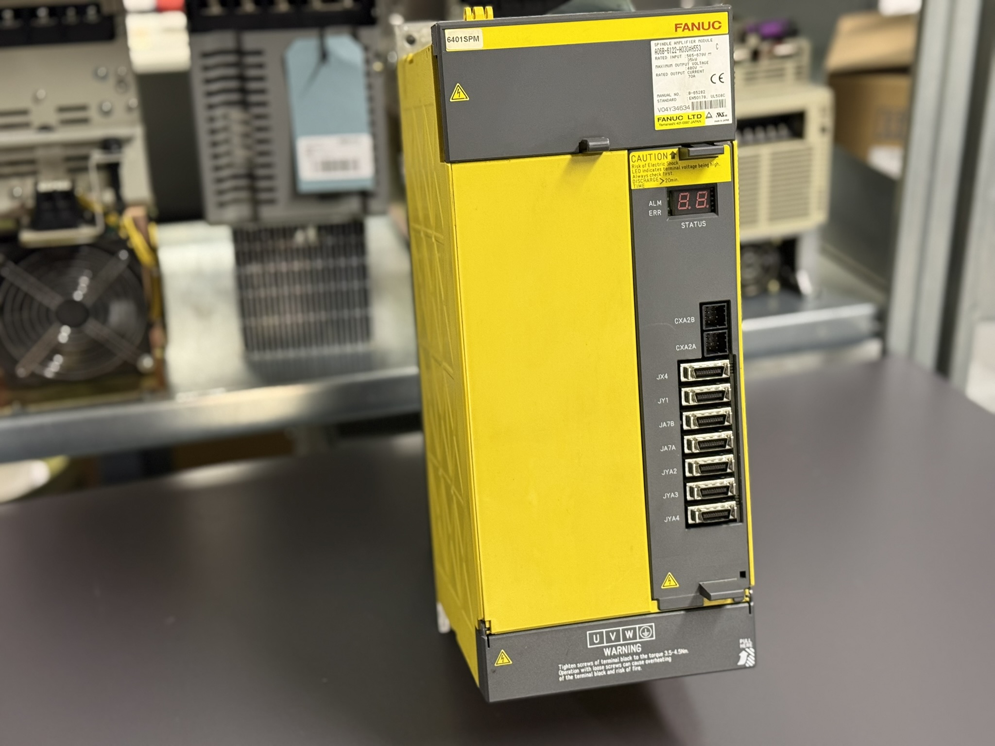 Fanuc Spindle Amplifier A06B-6122-H030#553 Seite 2