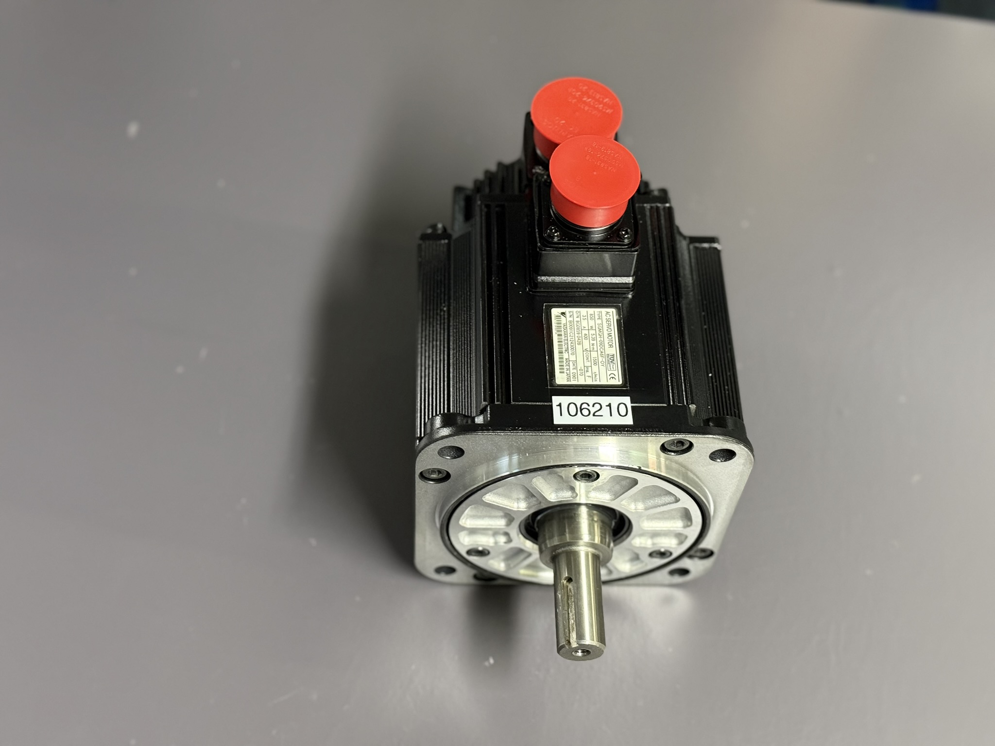 Yaskawa AC Servo Motor SGMGH-09DCA6F-OY Ansicht oben