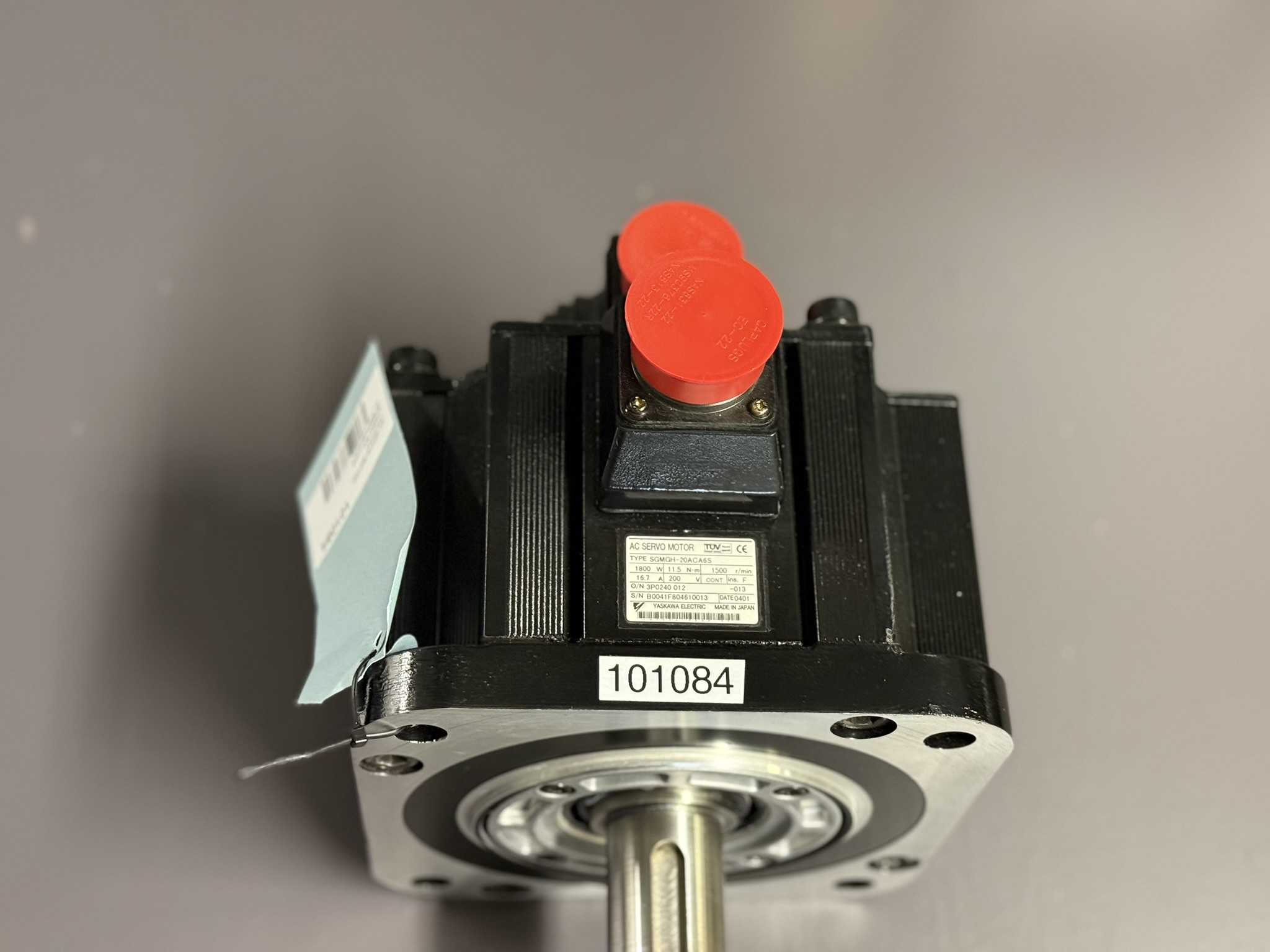 Yaskawa AC Servo Motor SGMGH-20ACA6S Ansicht von oben