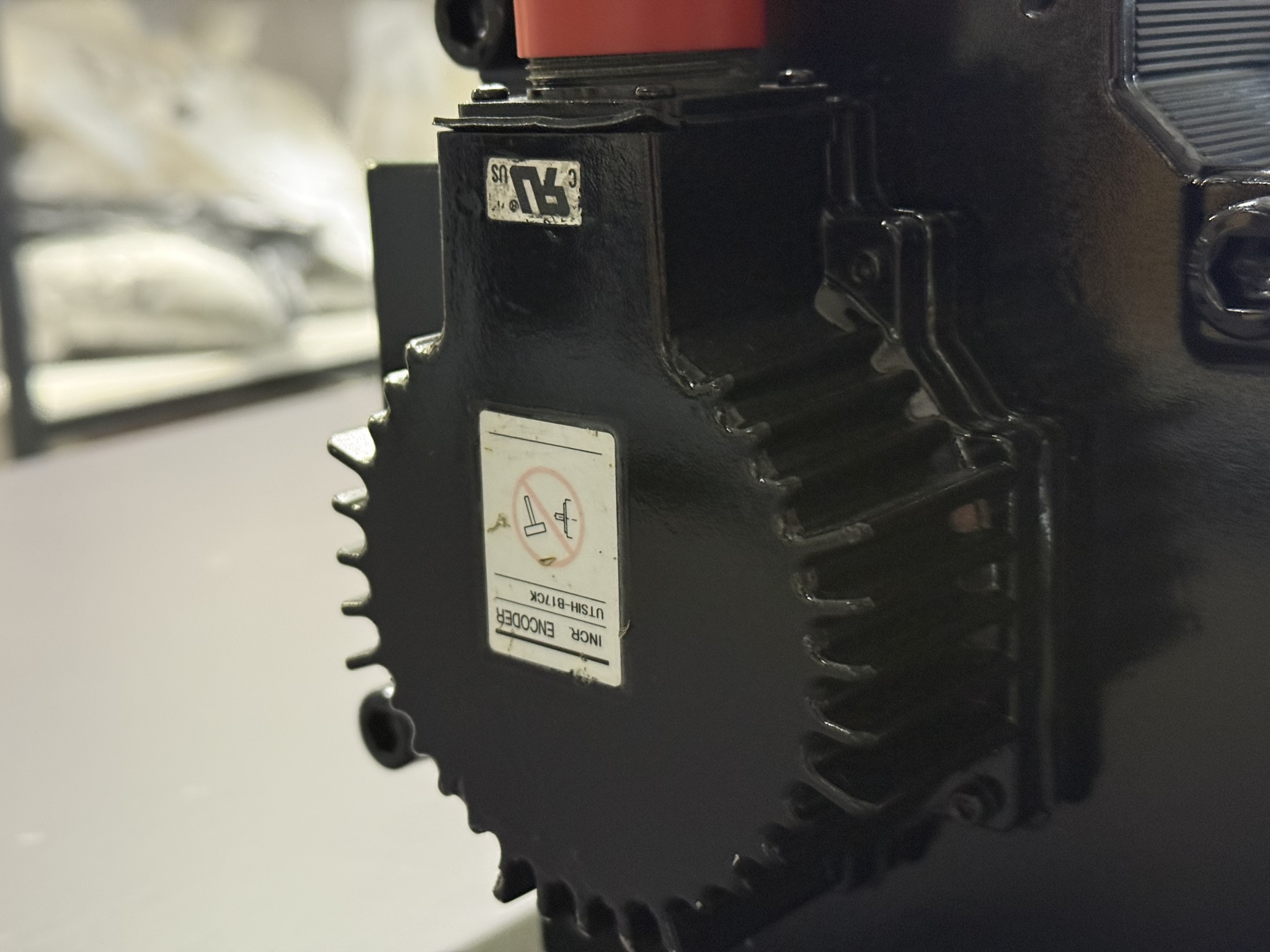 Yaskawa AC Servo Motor SGMGH-20ACA6S Encoder Ansicht