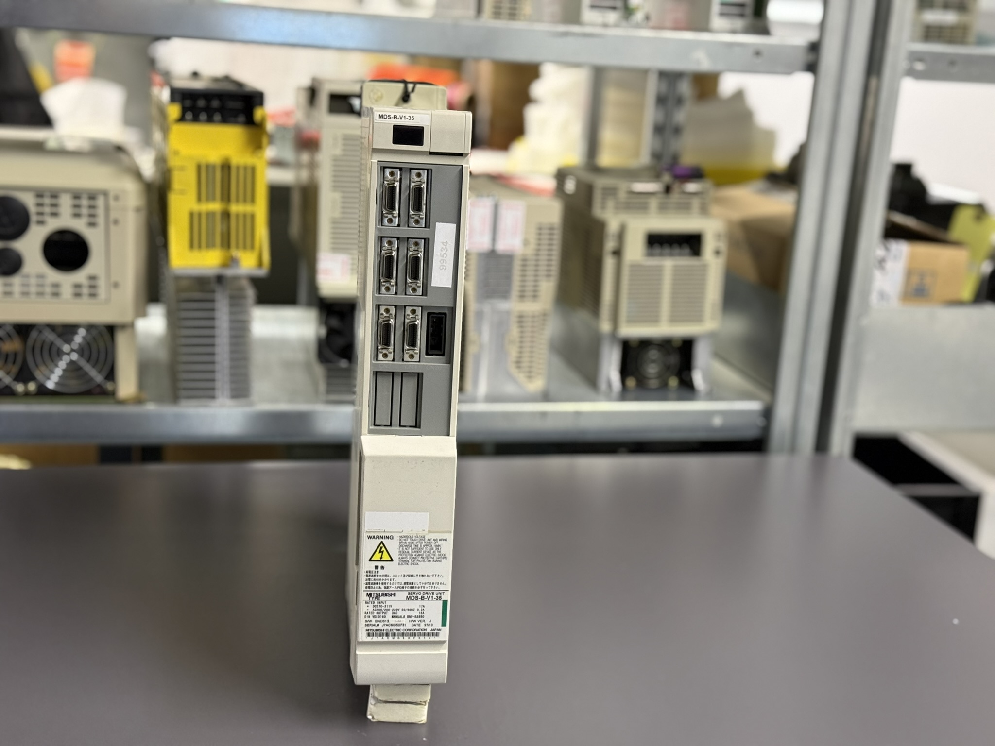 Mitsubishi MDS-B-V1-35 AC Servo Drive Unit Front